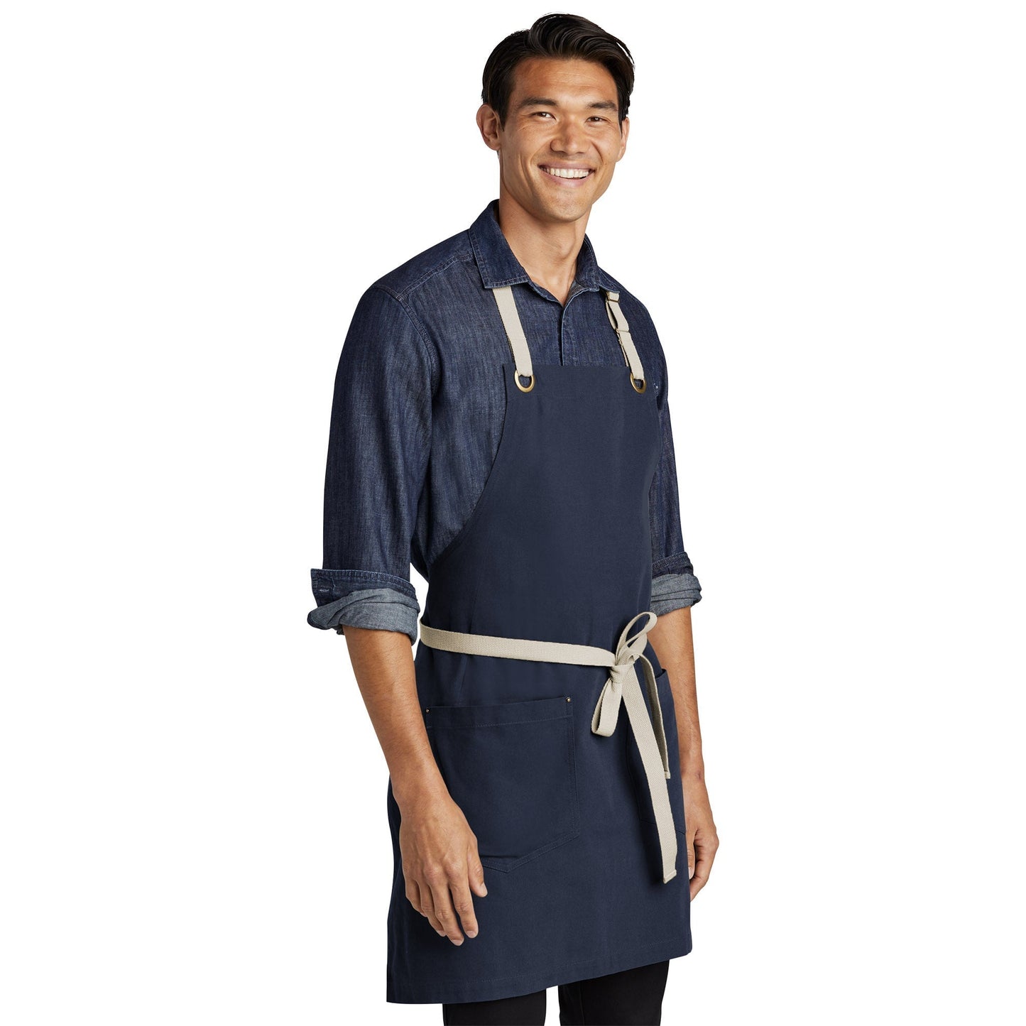 Duck Brown Canvas Apron - Port Authority - Durable Design