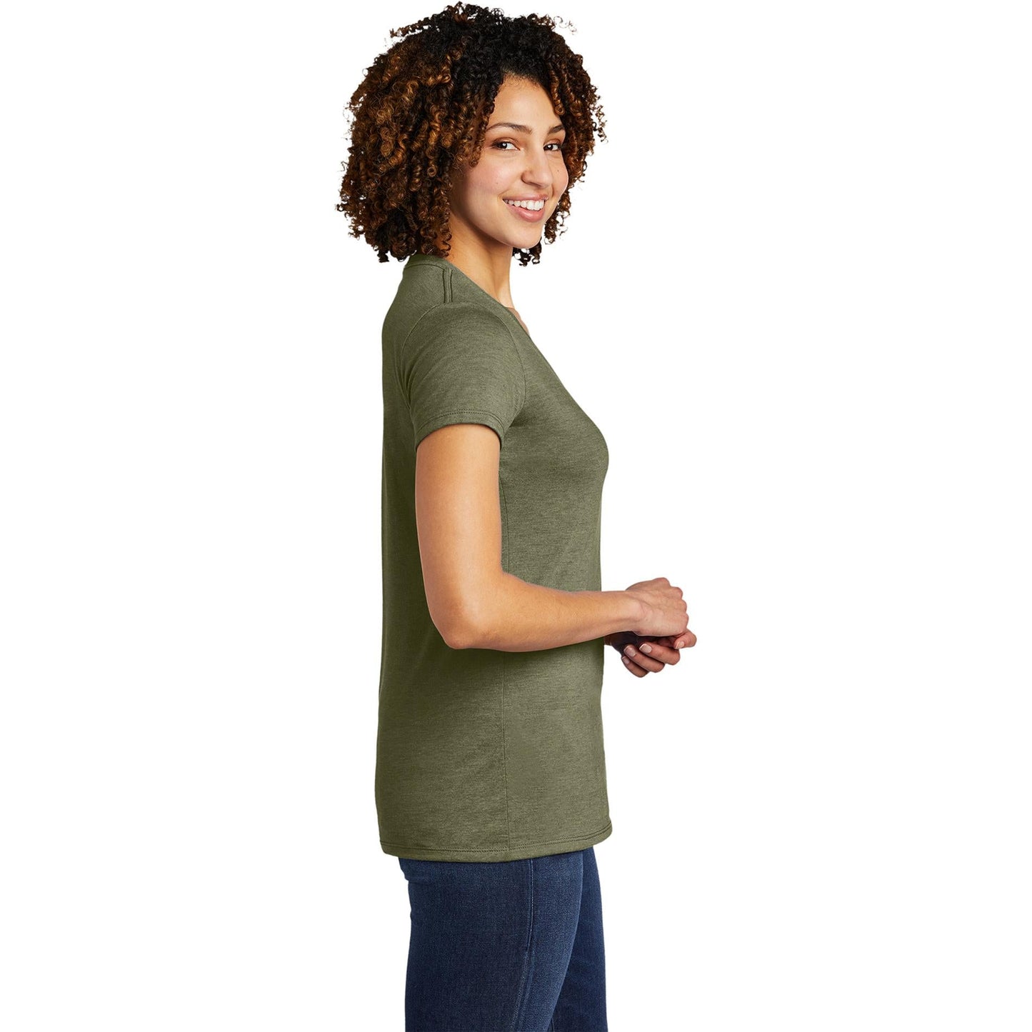 Space Black T-Shirt - Allmade - Soft Tri-Blend Fabric