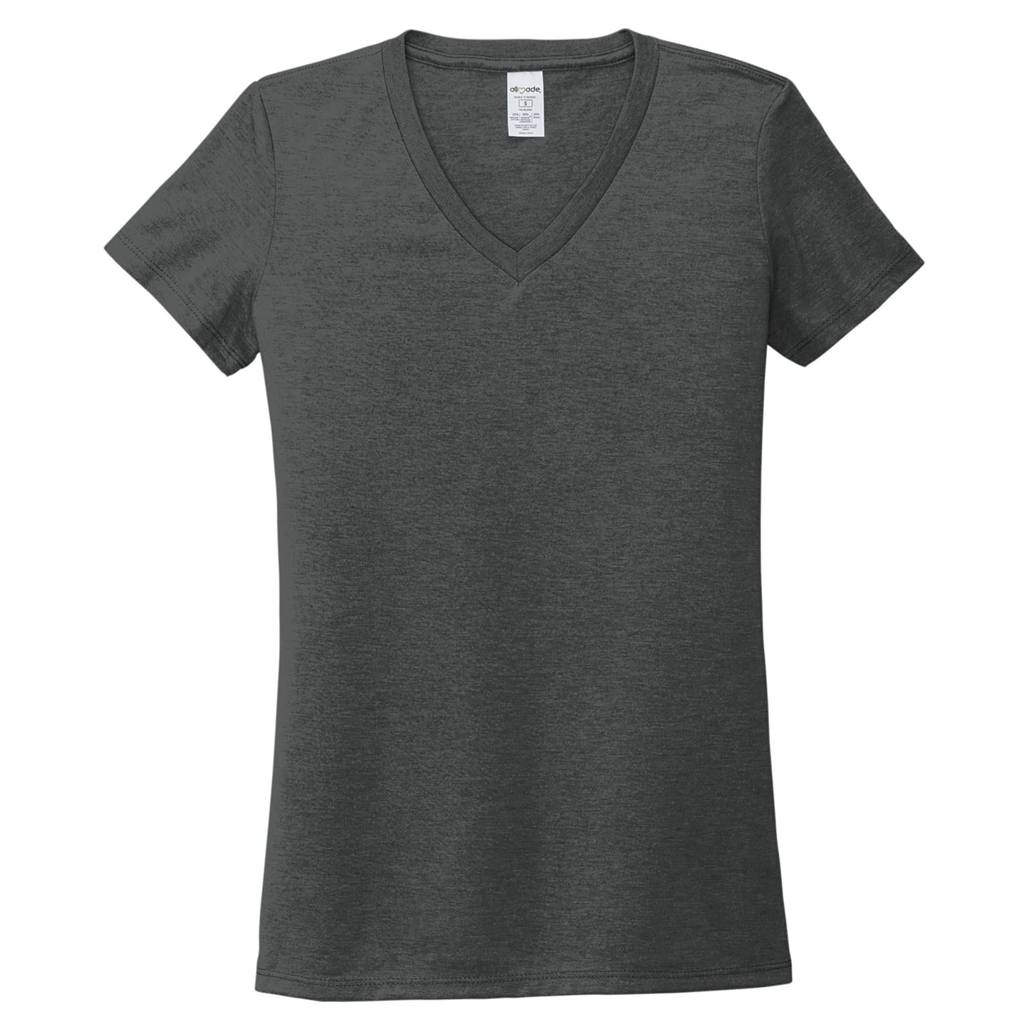 Space Black T-Shirt - Allmade - Soft Tri-Blend Fabric