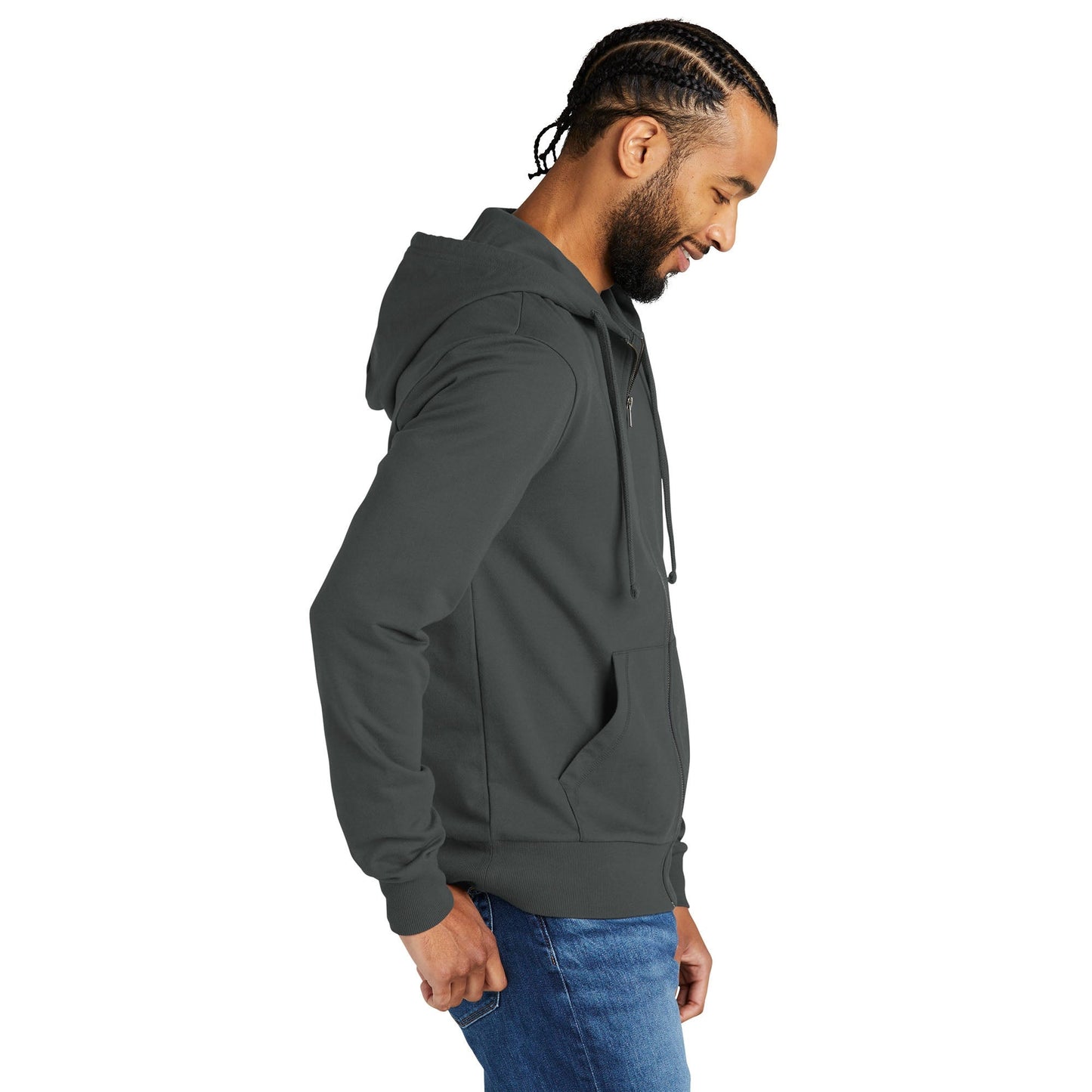 Deep Black Sweatshirt - Allmade - Organic French Terry