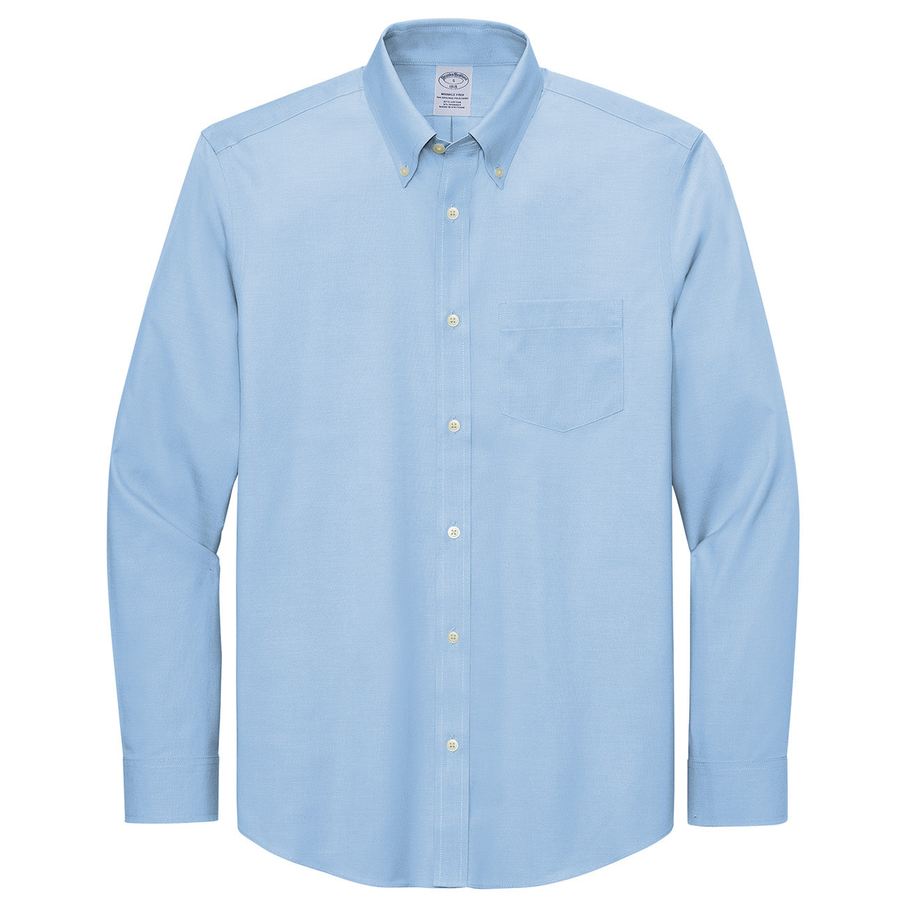 Deep Black Button Up Shirts - Brooks Brothers - Wrinkle-Free