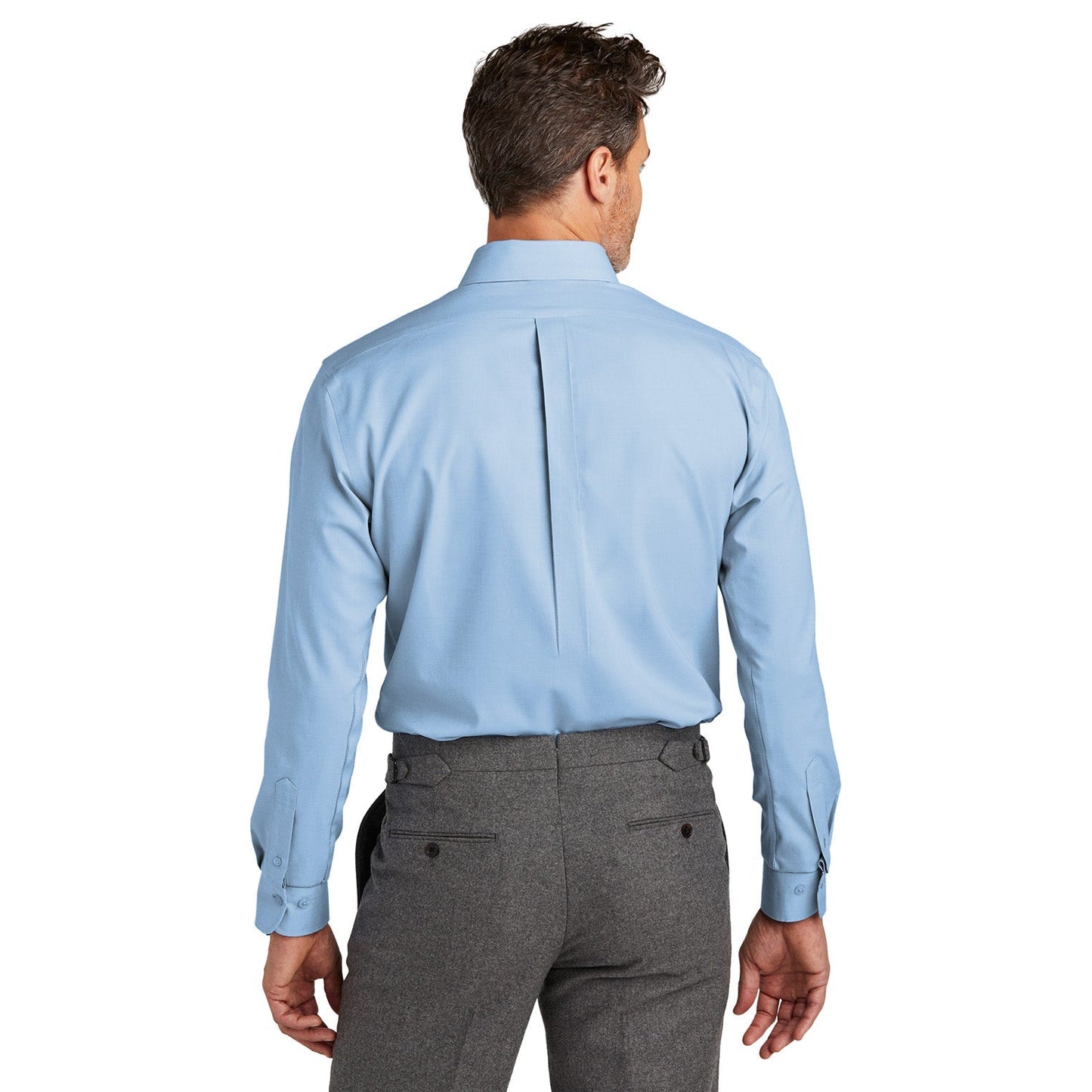 Deep Black Button Up Shirt - Brooks Brothers - Wrinkle-Free