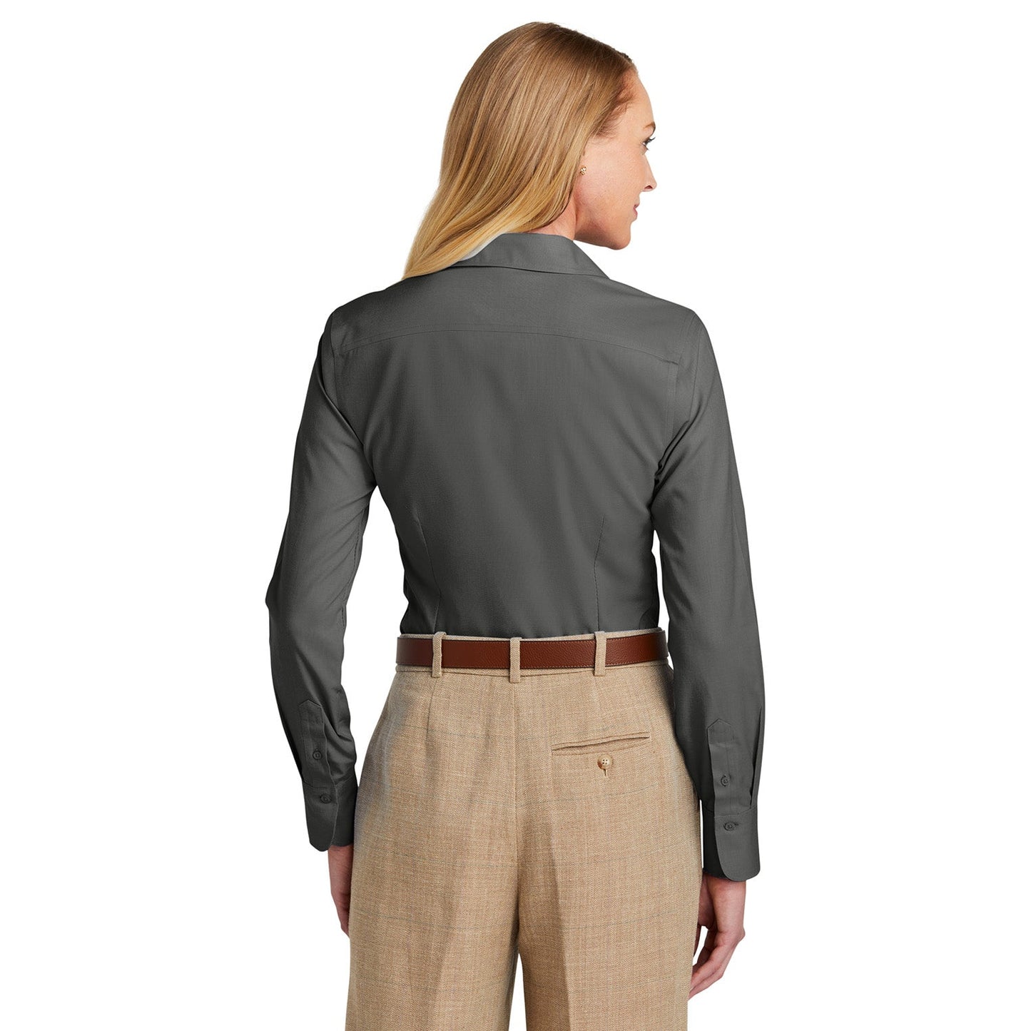Deep Black Button Up Shirt - Brooks Brothers - Wrinkle-Free