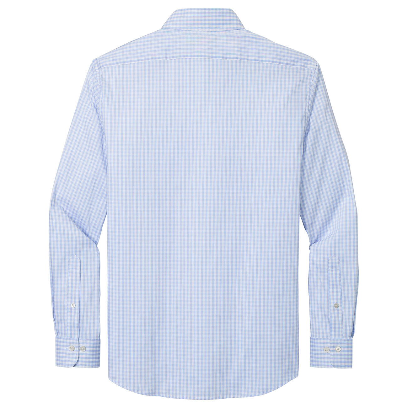 Deep Black Check Shirt - Brooks Brothers - Lightweight Comfort