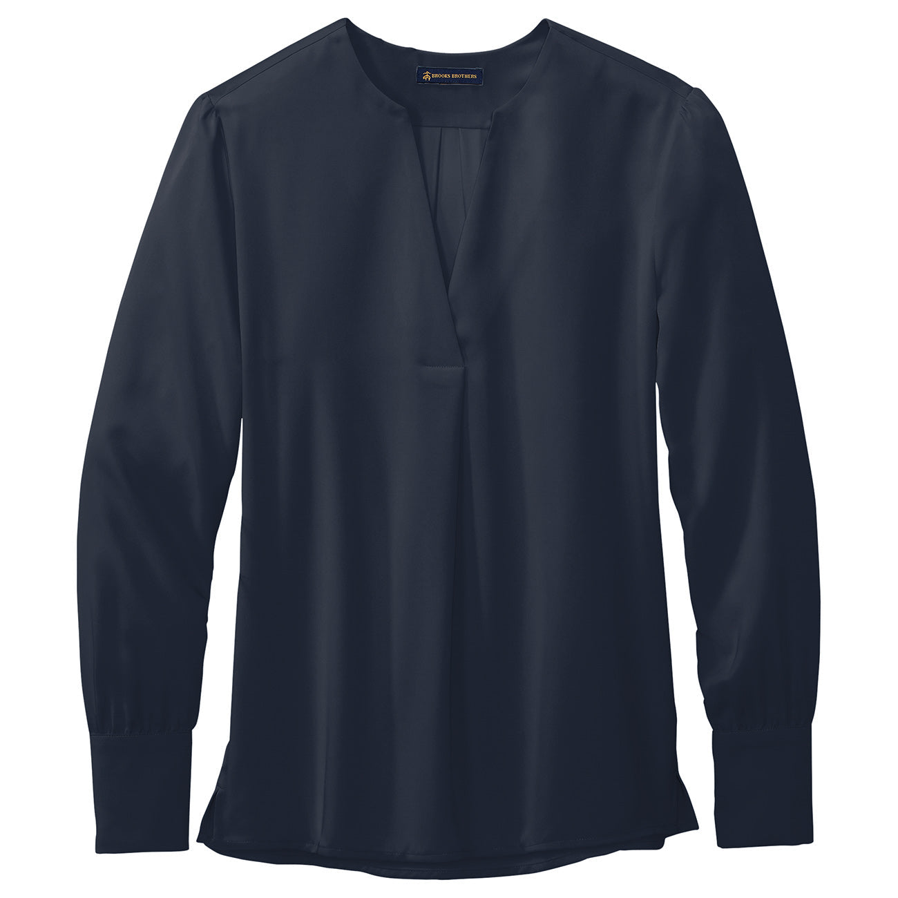 Deep Black Blouses - Brooks Brothers - Elegant Satin