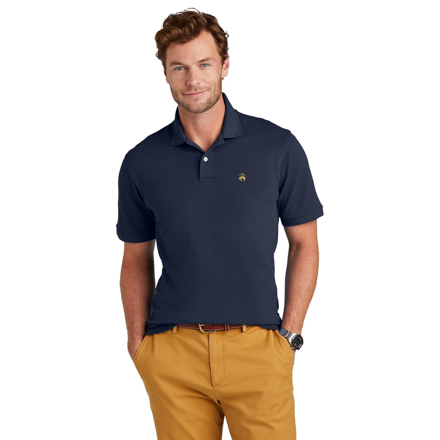 Deep Black Polo - Brooks Brothers - Pima Cotton Softness