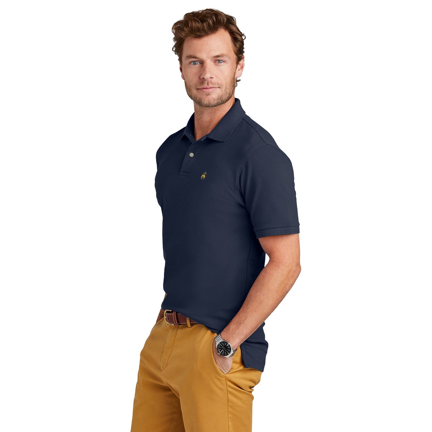 Deep Black Polo - Brooks Brothers - Pima Cotton Softness