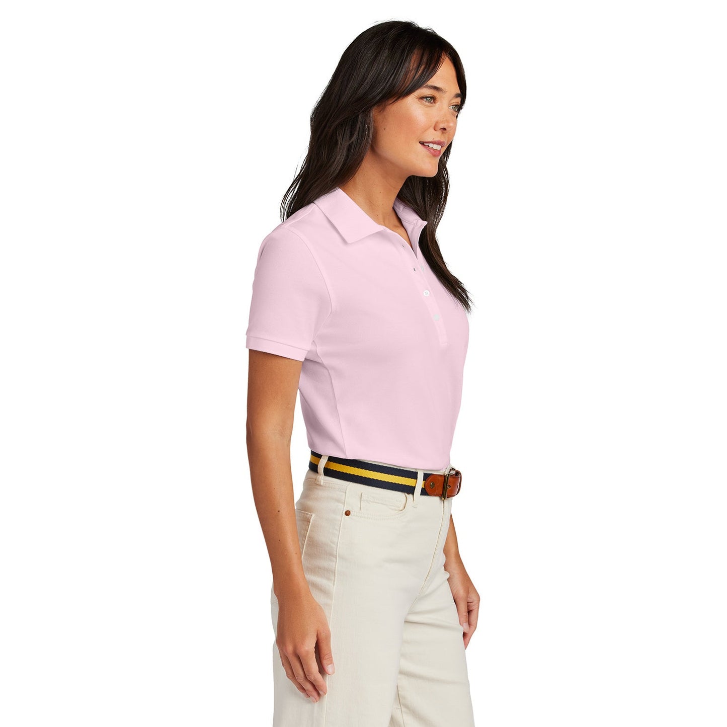 Deep Black Polo Shirt - Brooks Brothers - Cotton Pique
