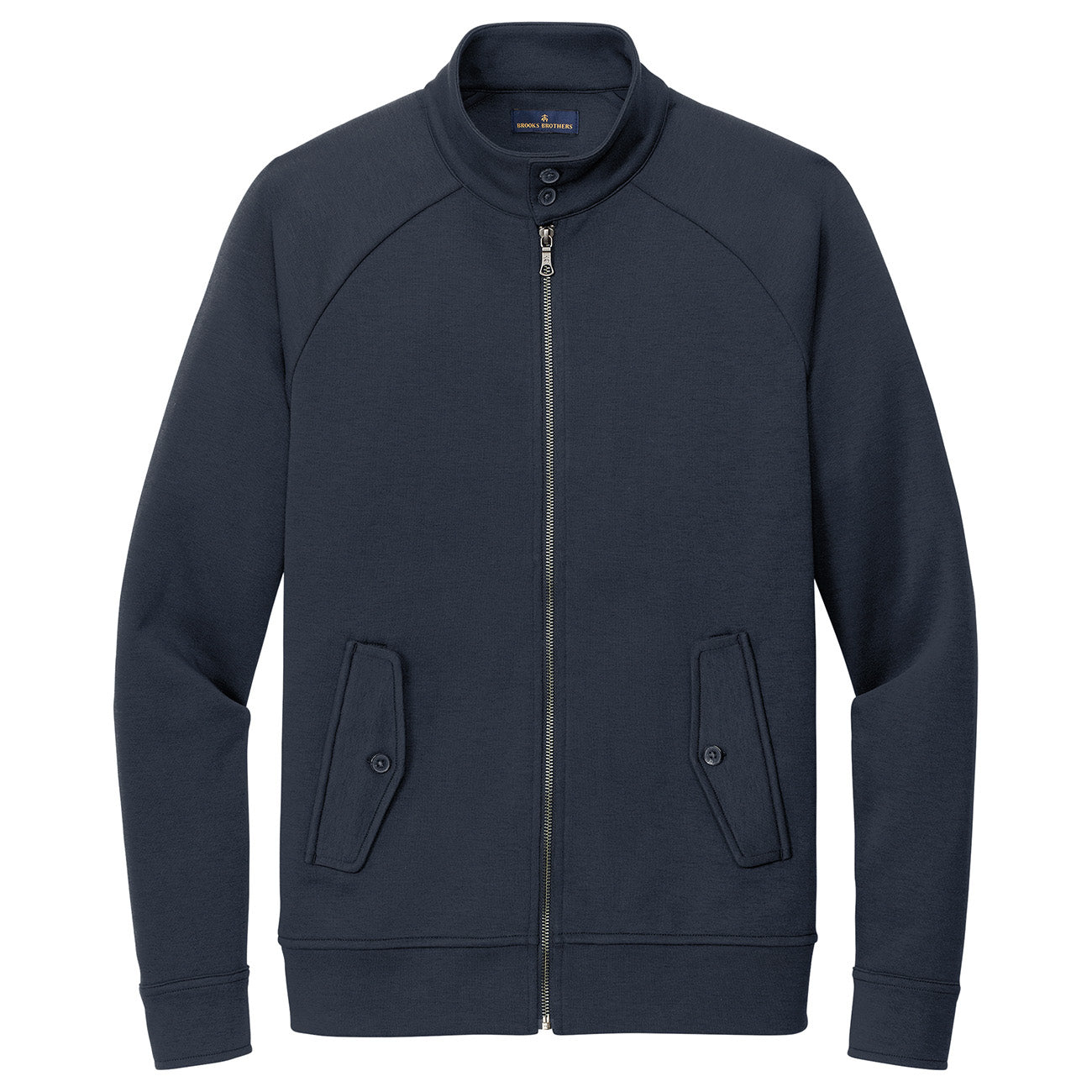 Deep Black Sweatshirt - Brooks Brothers - Double Knit