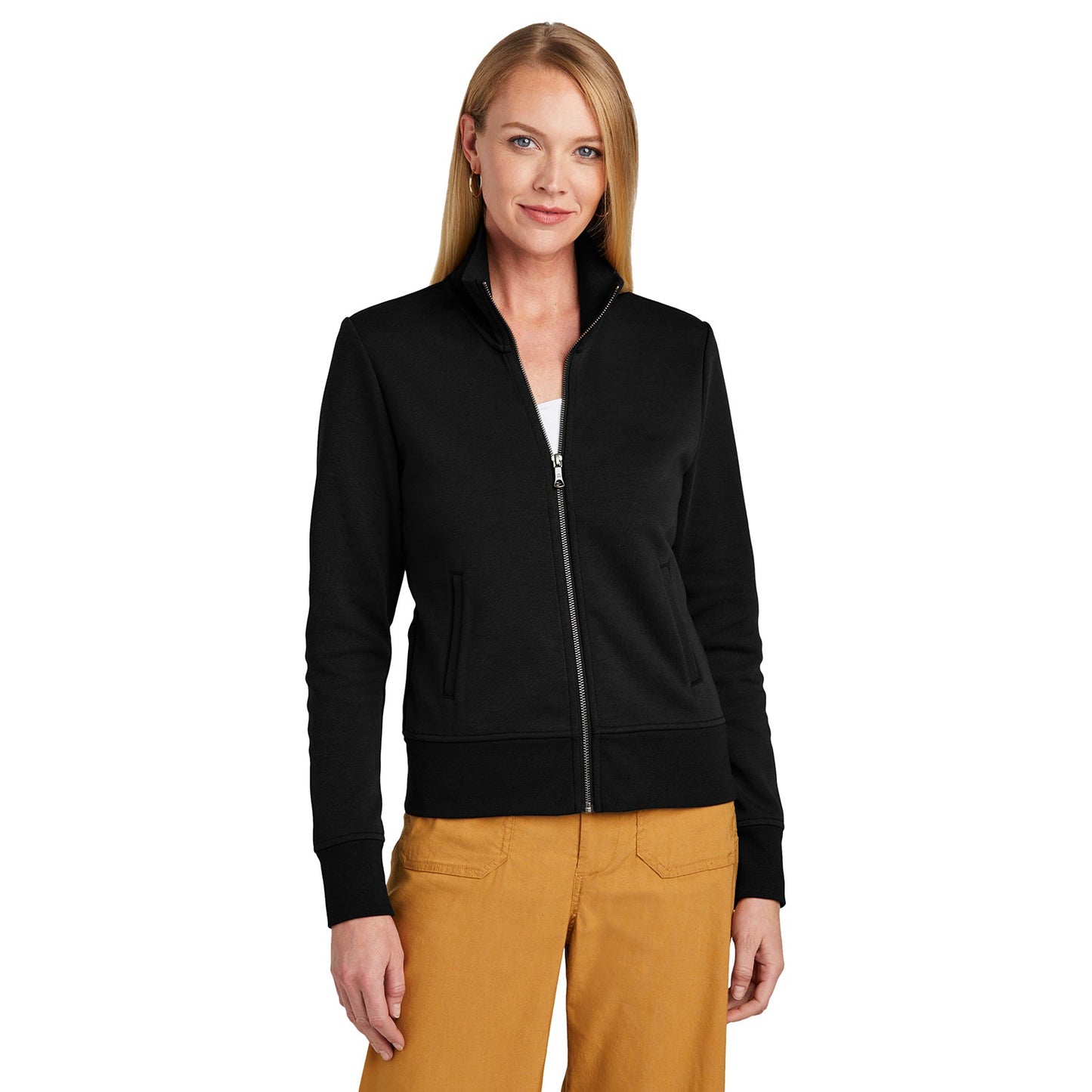 Deep Black Sweatshirt - Brooks Brothers - Knit Comfort