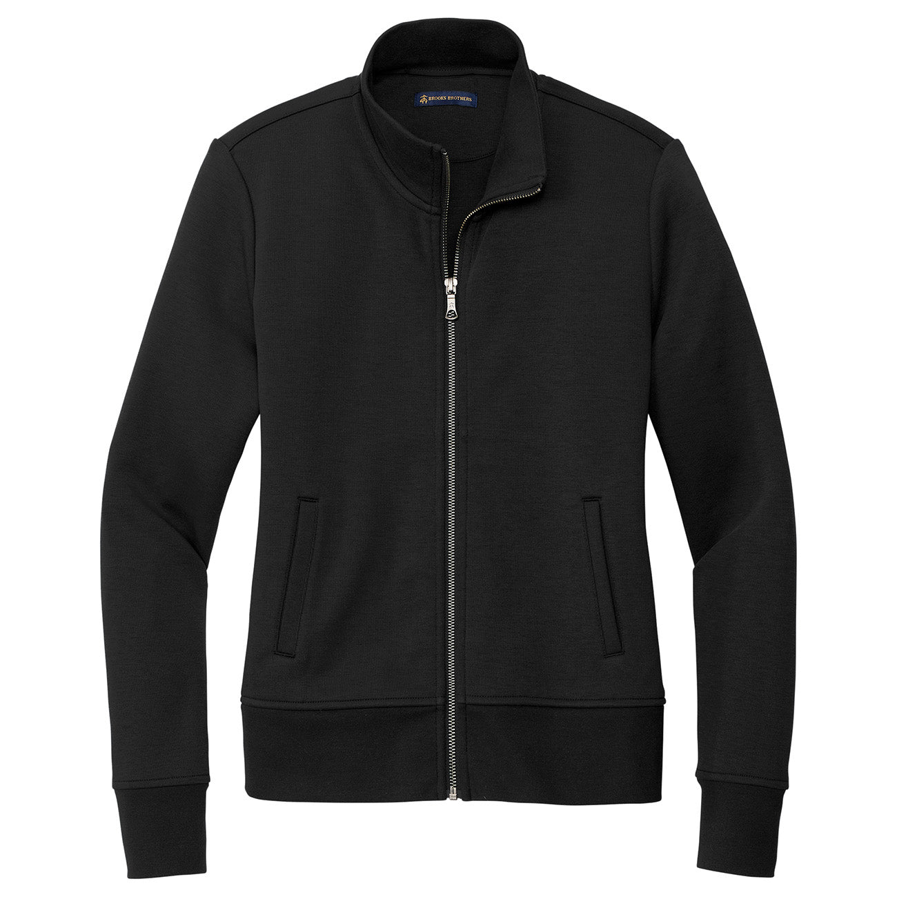Deep Black Sweatshirt - Brooks Brothers - Knit Comfort