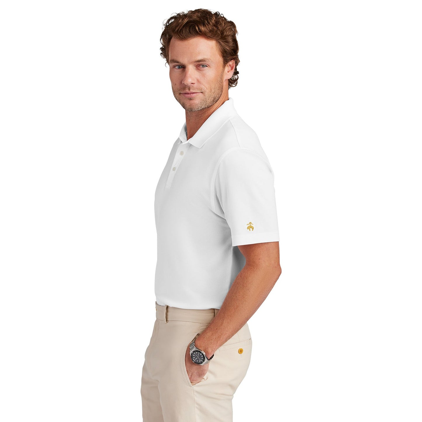 Deep Black Polo Shirts - Brooks Brothers - Performance Wear