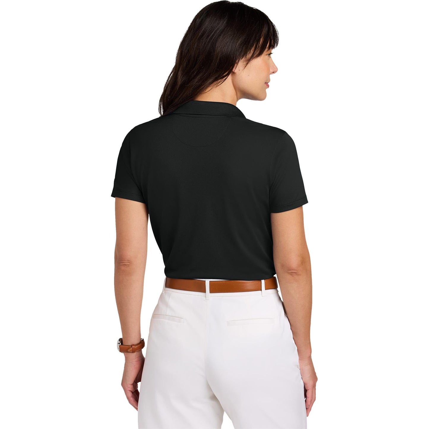 Deep Black Polo Shirt - Brooks Brothers - Performance Fit