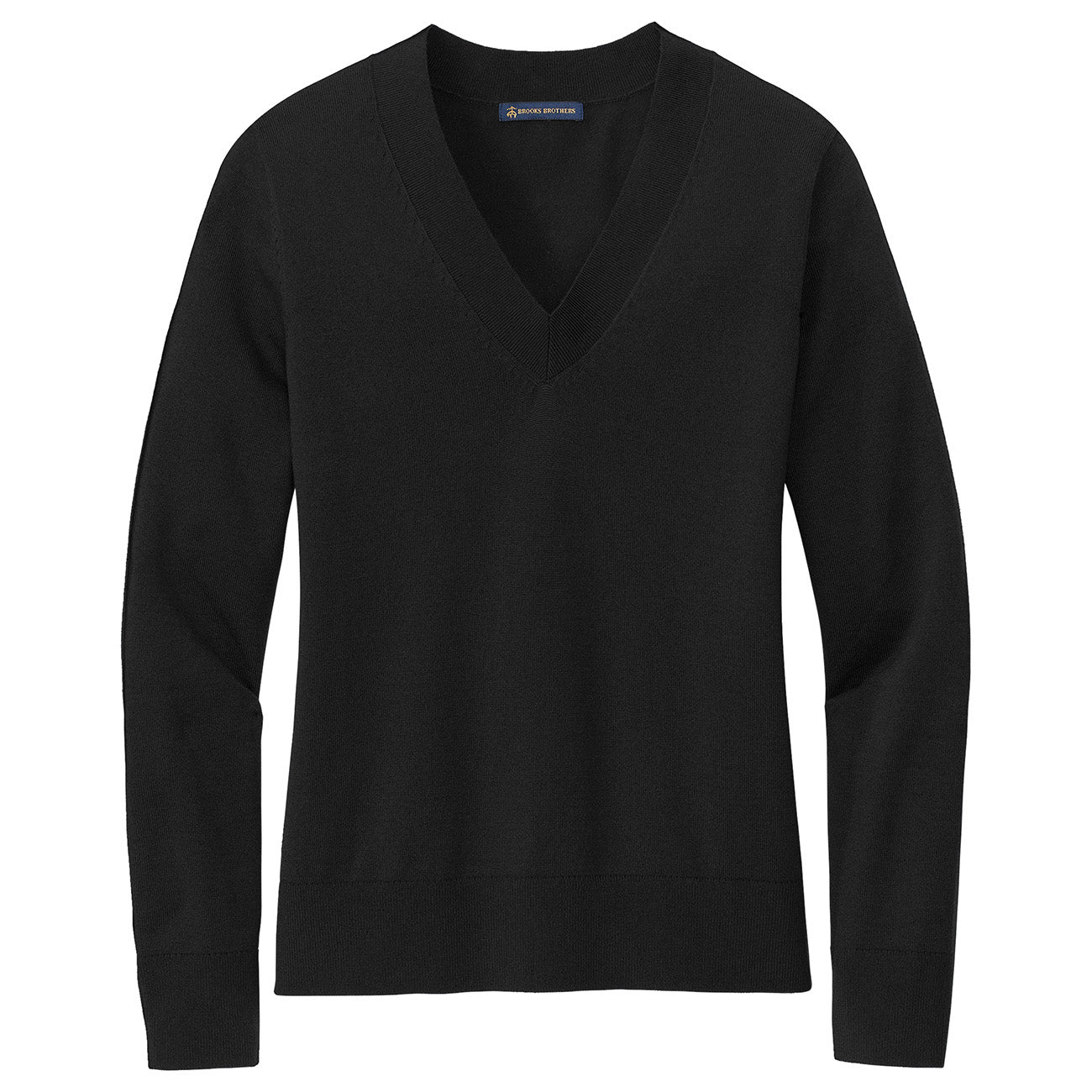 Deep Black Sweater - Brooks Brothers - Comfortable Style