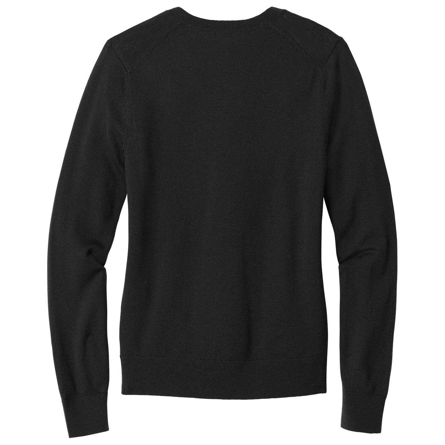 Deep Black Sweater - Brooks Brothers - V-Neck Design