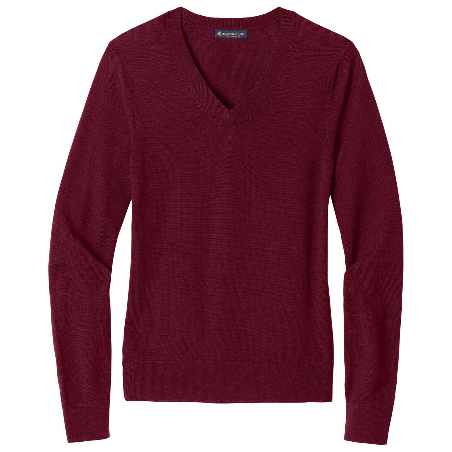 Deep Black Sweater - Brooks Brothers - V-Neck Design