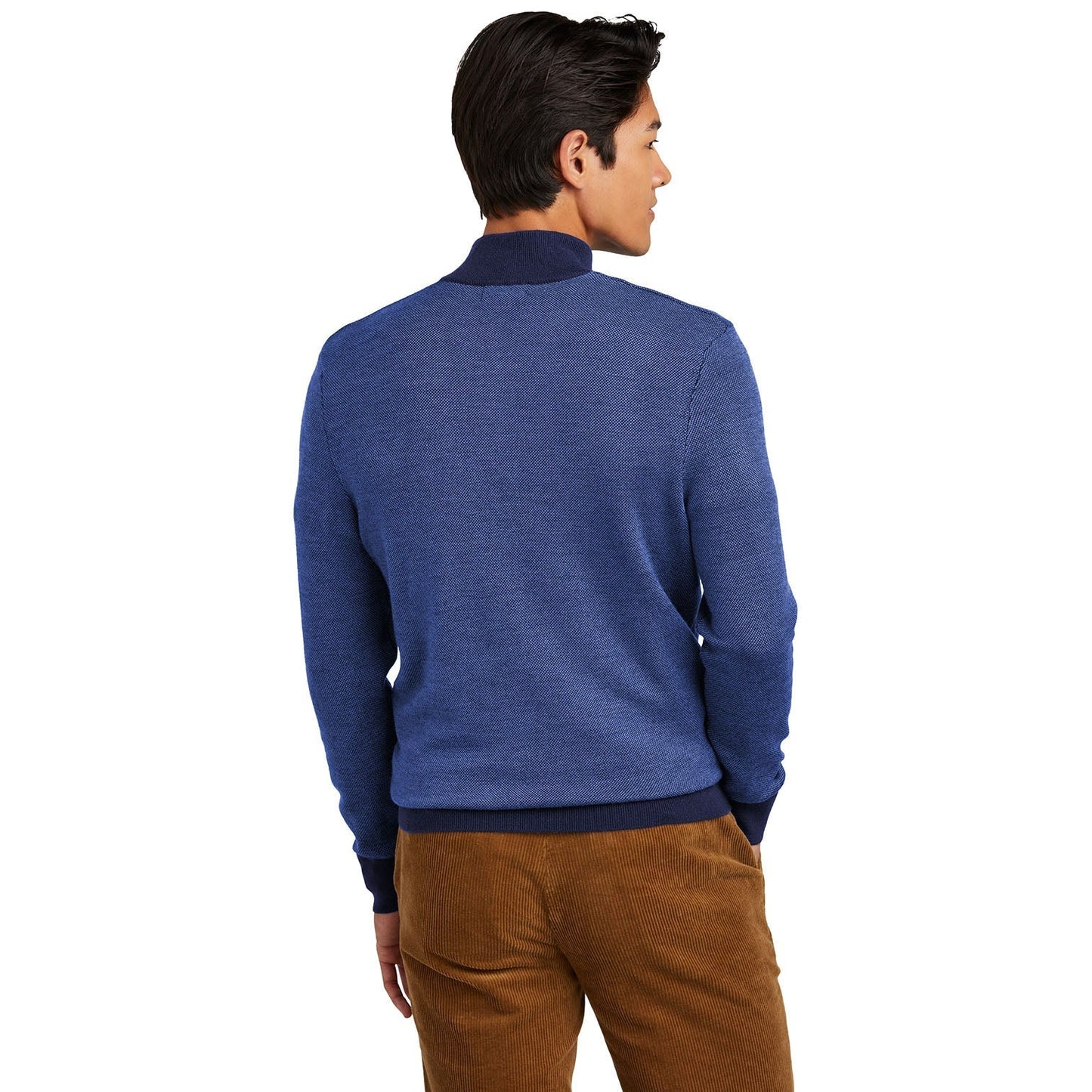 Deep Black Sweater - Brooks Brothers - Merino Wool