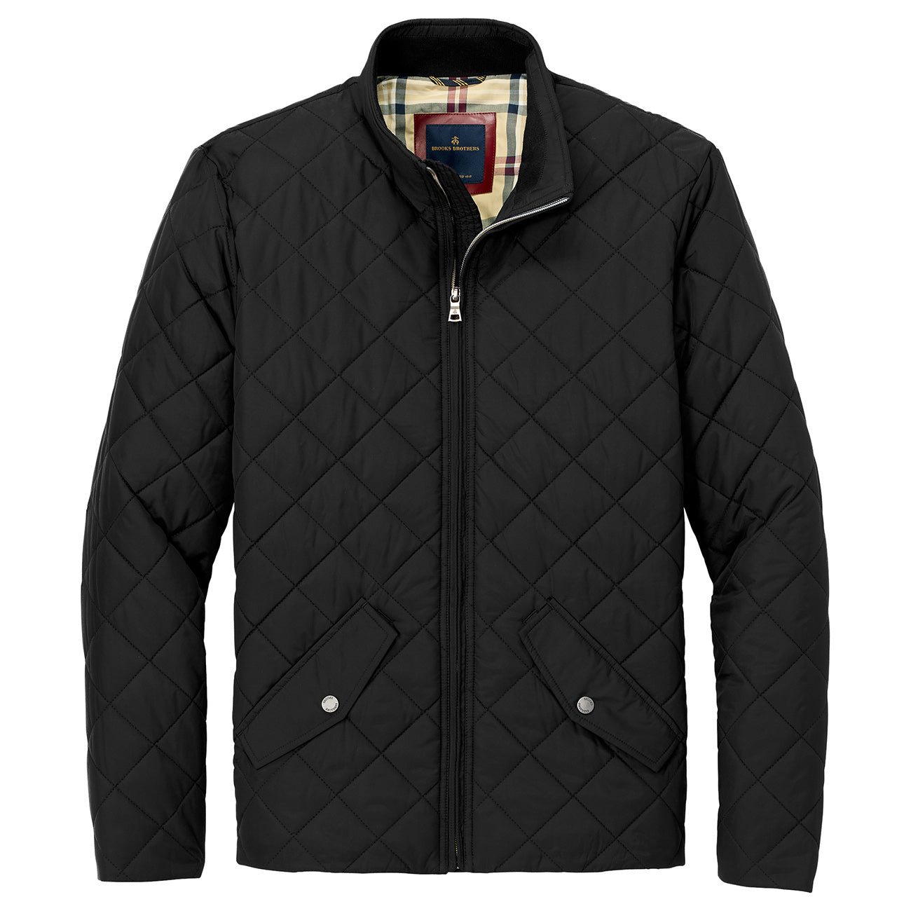 Deep Black Jacket - Brooks Brothers - Quilted Design