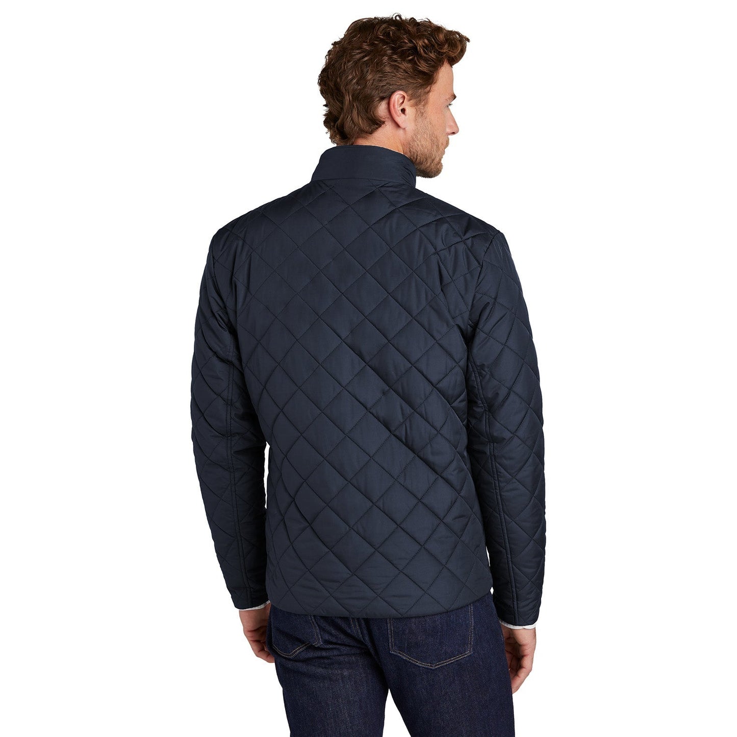 Deep Black Jacket - Brooks Brothers - Quilted Design