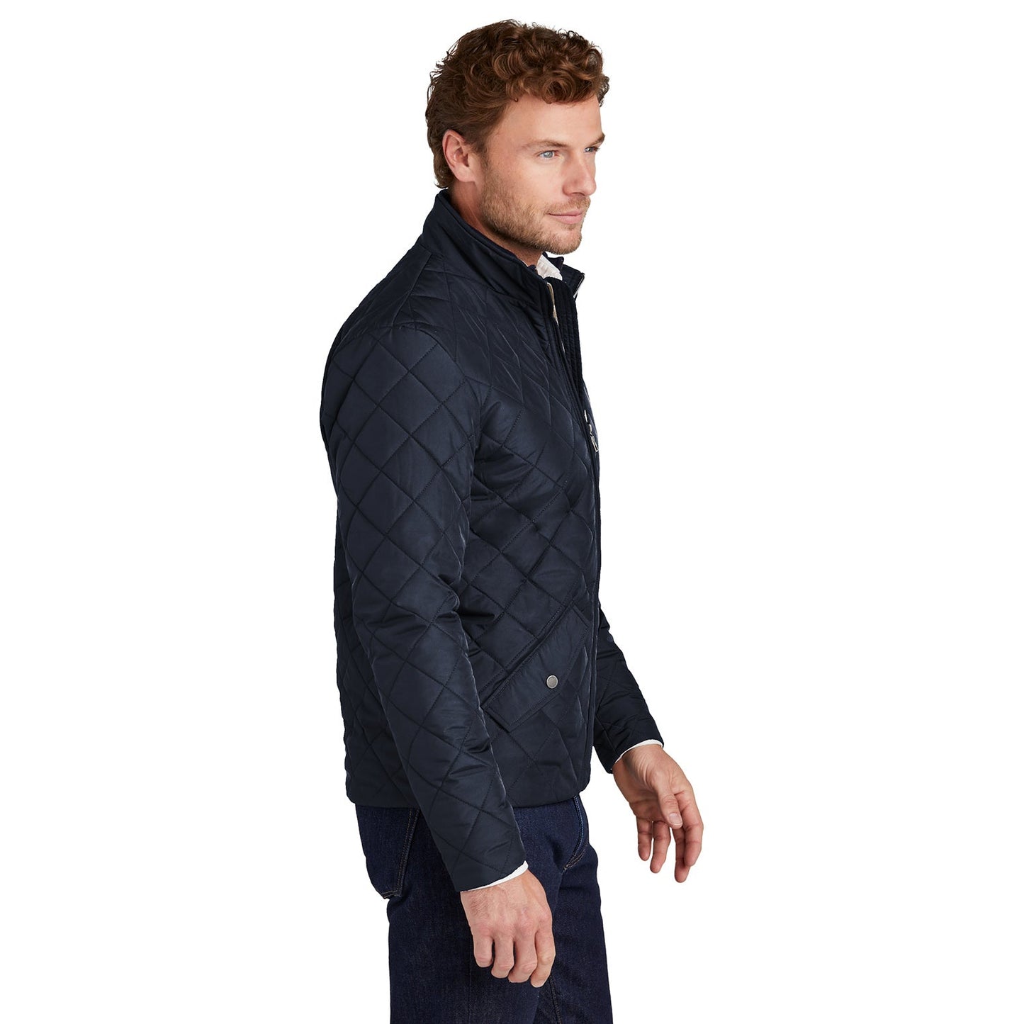 Deep Black Jacket - Brooks Brothers - Quilted Design