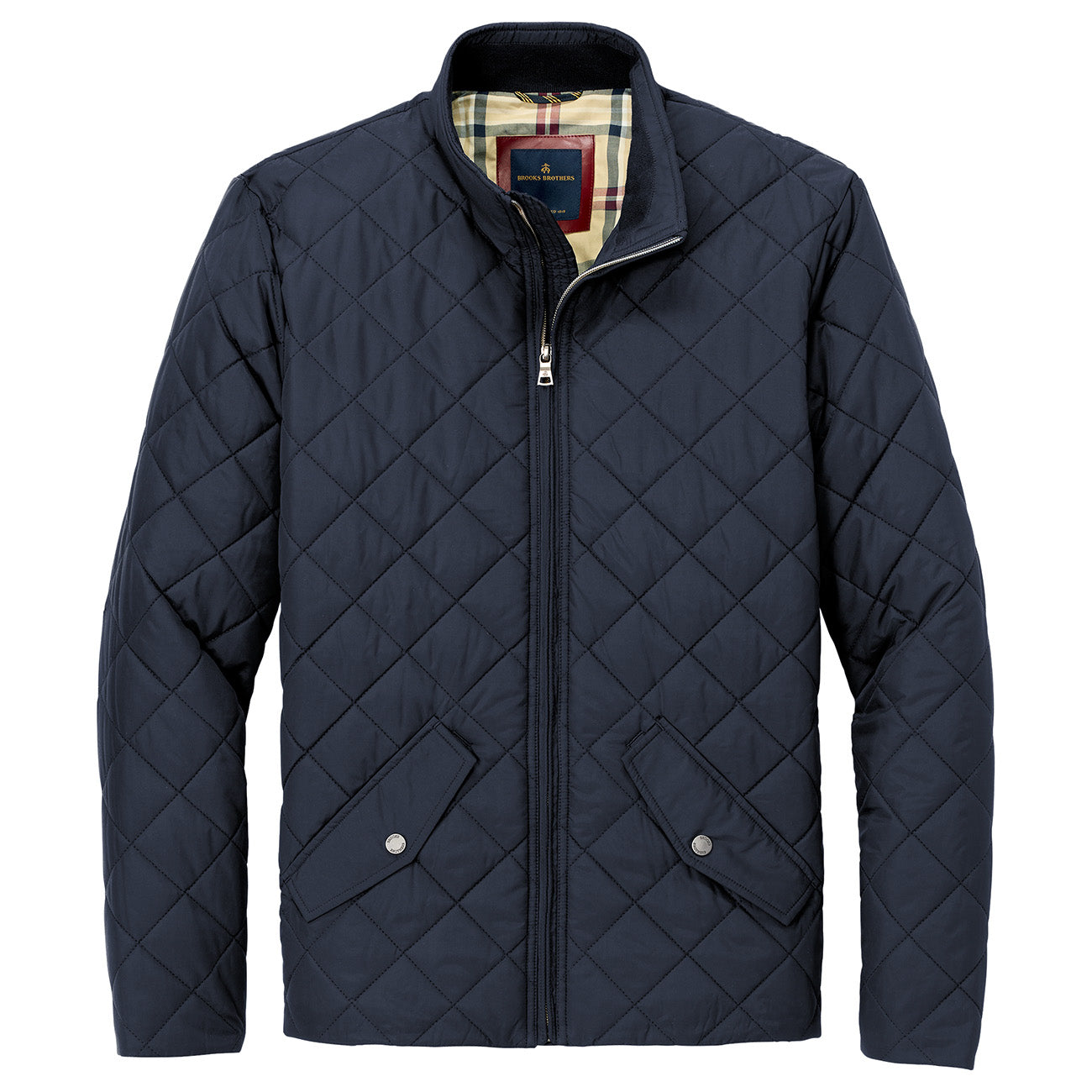 Deep Black Jacket - Brooks Brothers - Quilted Design