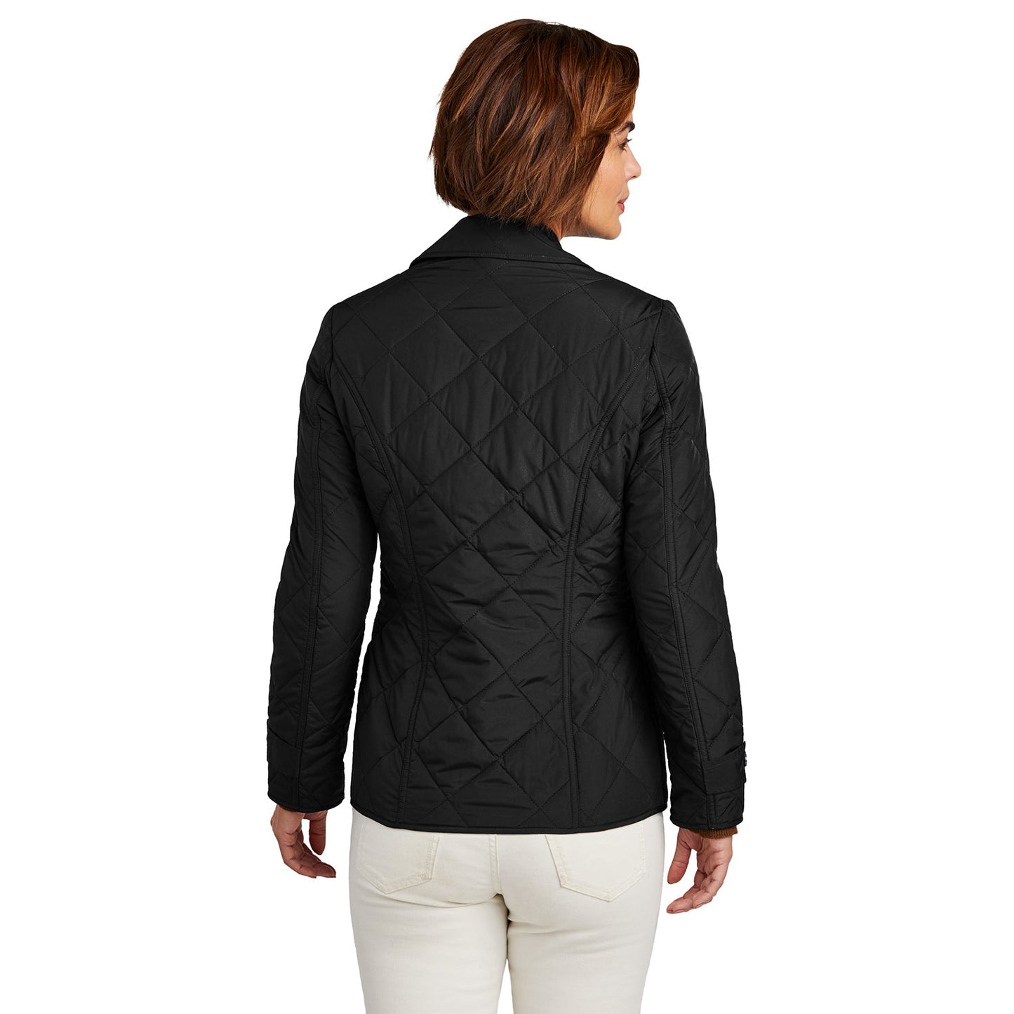 Deep Black Jackets - Brooks Brothers - Stylish Quilted