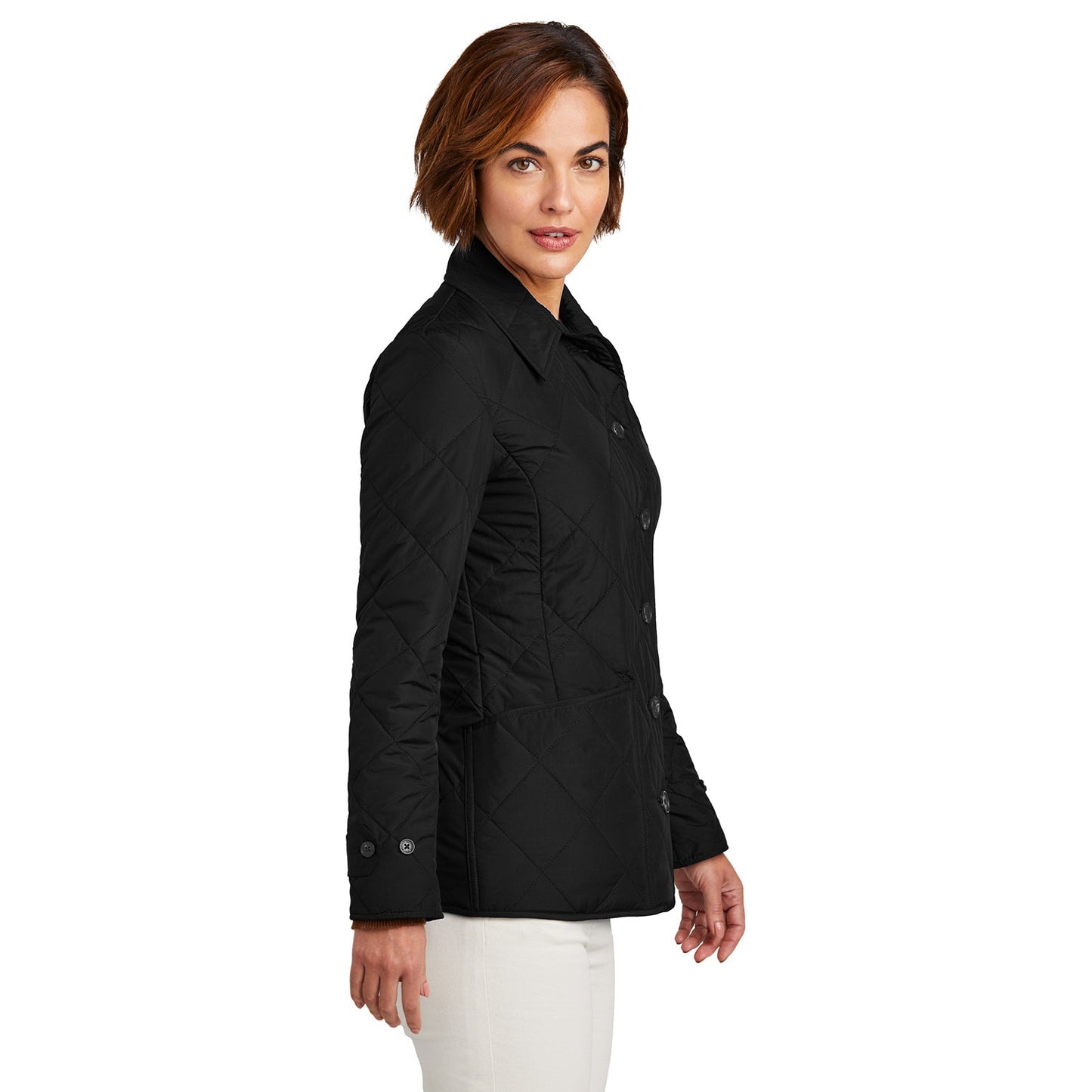 Deep Black Jackets - Brooks Brothers - Stylish Quilted