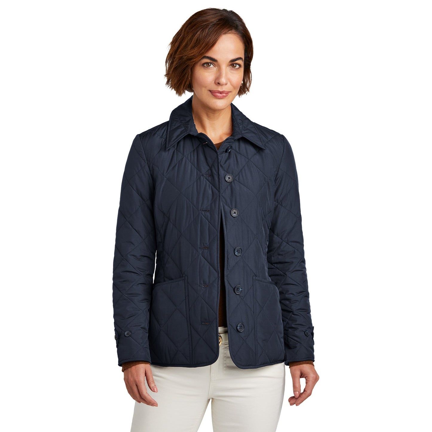 Deep Black Jackets - Brooks Brothers - Stylish Quilted