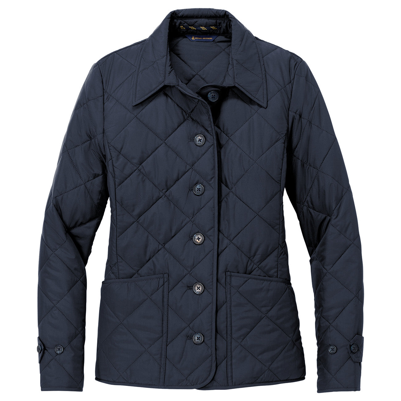 Deep Black Jackets - Brooks Brothers - Stylish Quilted