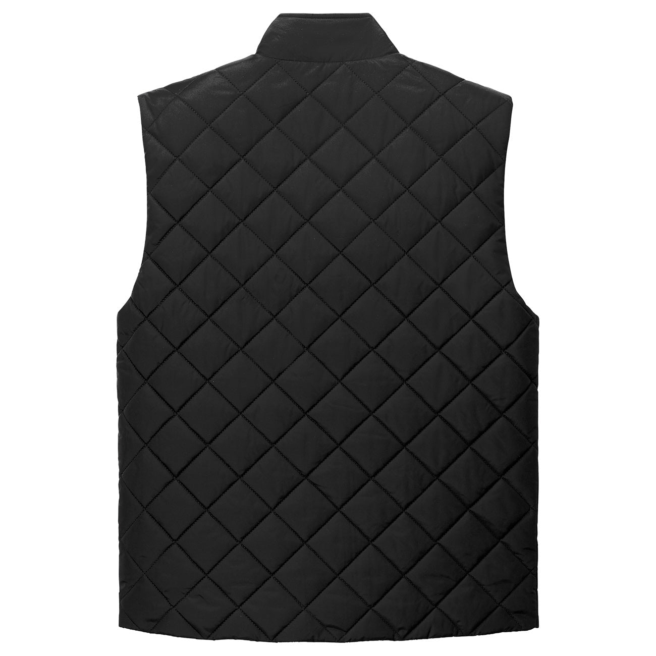 Deep Black Vests - Brooks Brothers - Quilted Style