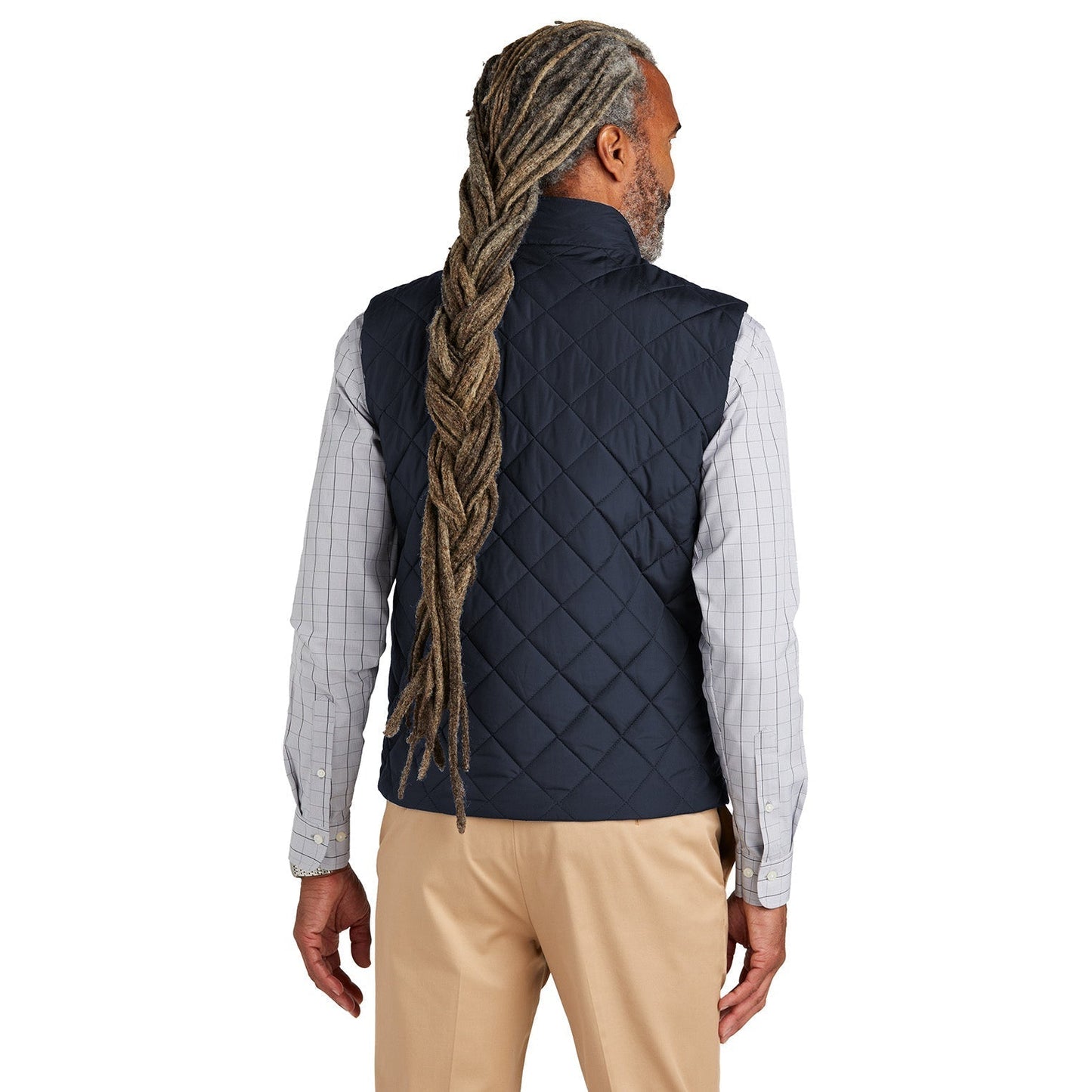 Deep Black Vests - Brooks Brothers - Quilted Style