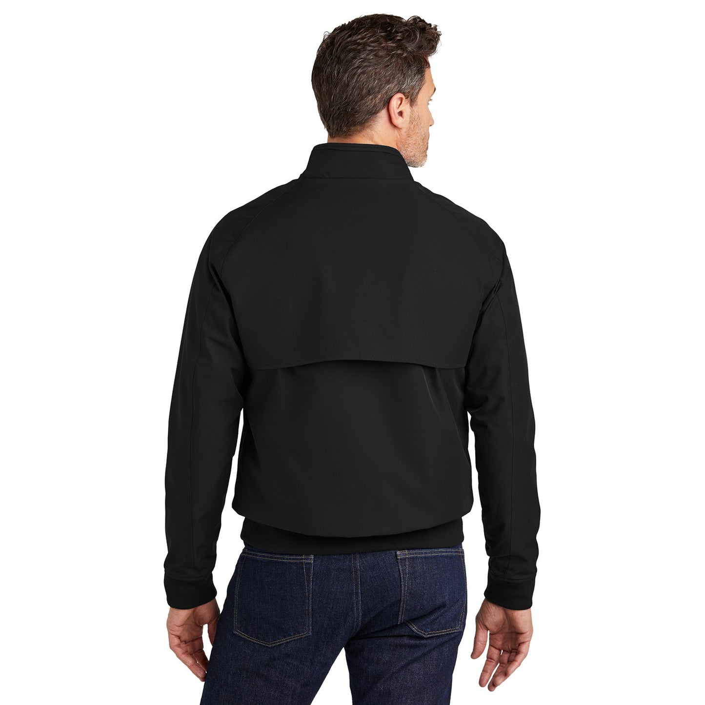 Deep Black Jacket - Brooks Brothers - Classic Bomber