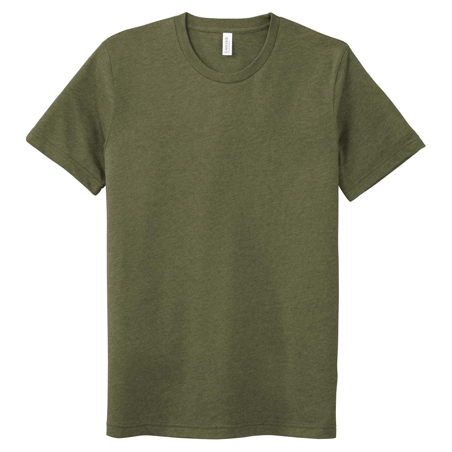 Black Heather T-Shirt - Bella + Canvas - Soft Fabric