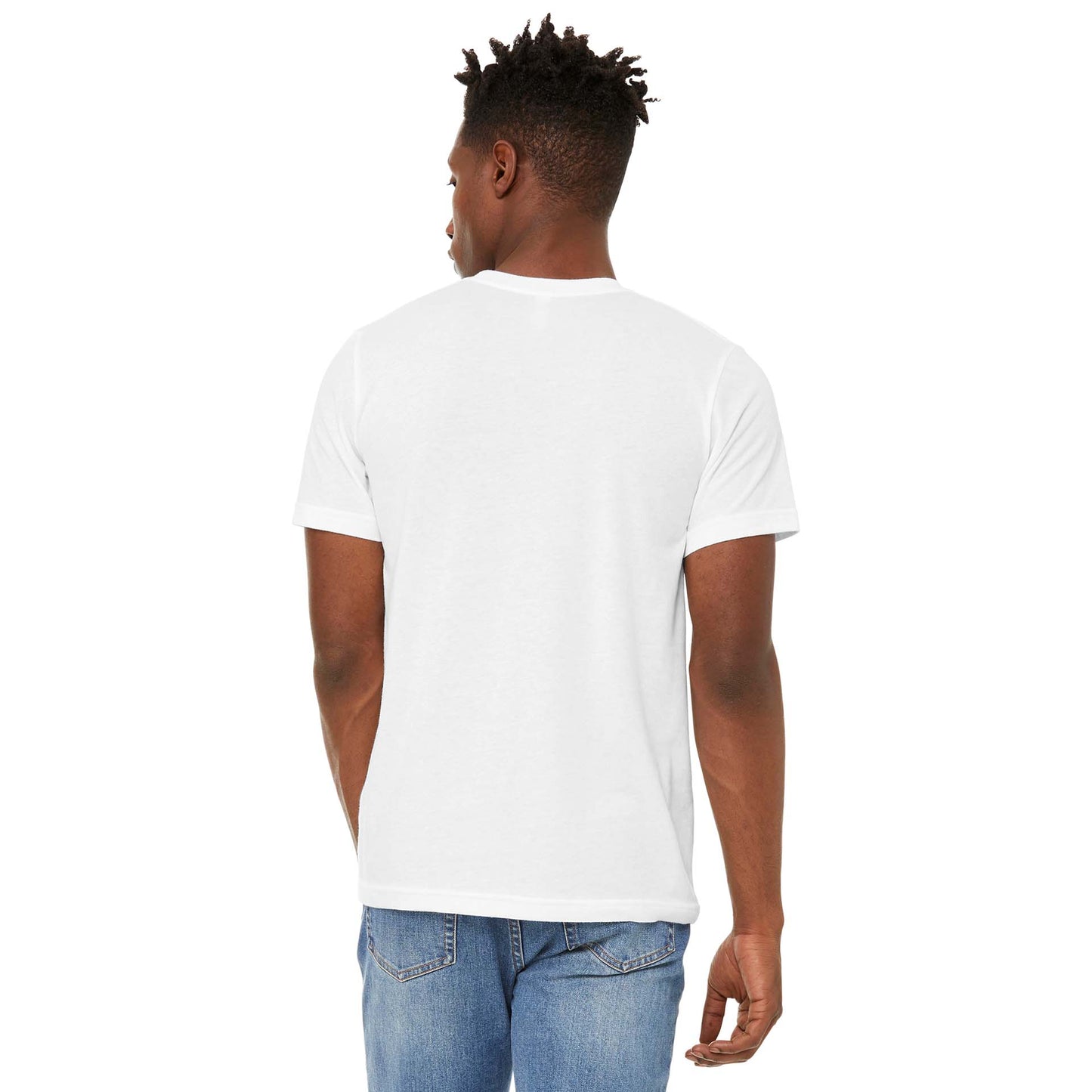Black Heather T-Shirt - Bella + Canvas - Soft Fabric