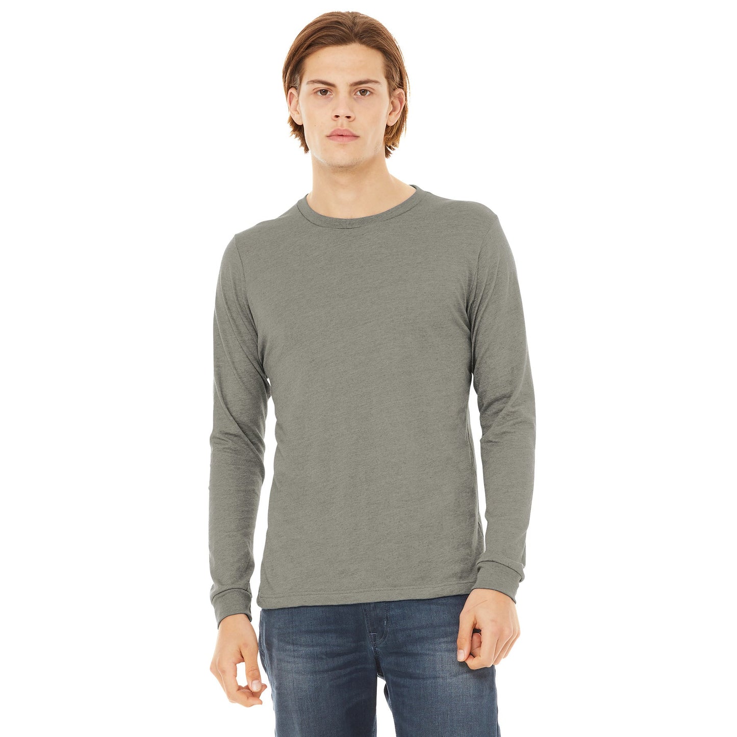 Black Heather T-Shirt - Bella + Canvas - Comfortable Fit