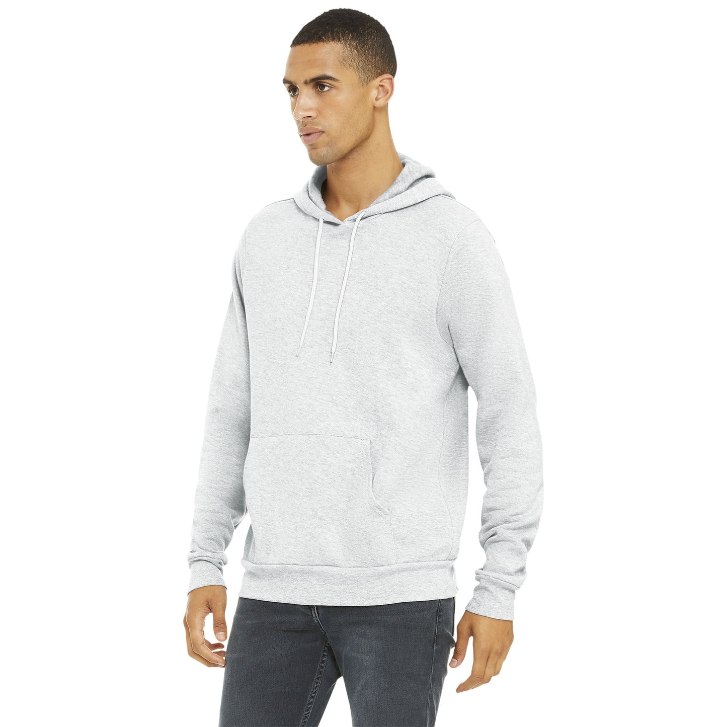 DTG Black Sweatshirts - Bella + Canvas - Cozy Fleece