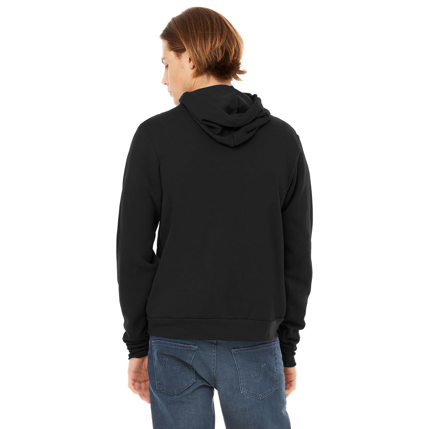 DTG Black Sweatshirts - Bella + Canvas - Cozy Fleece