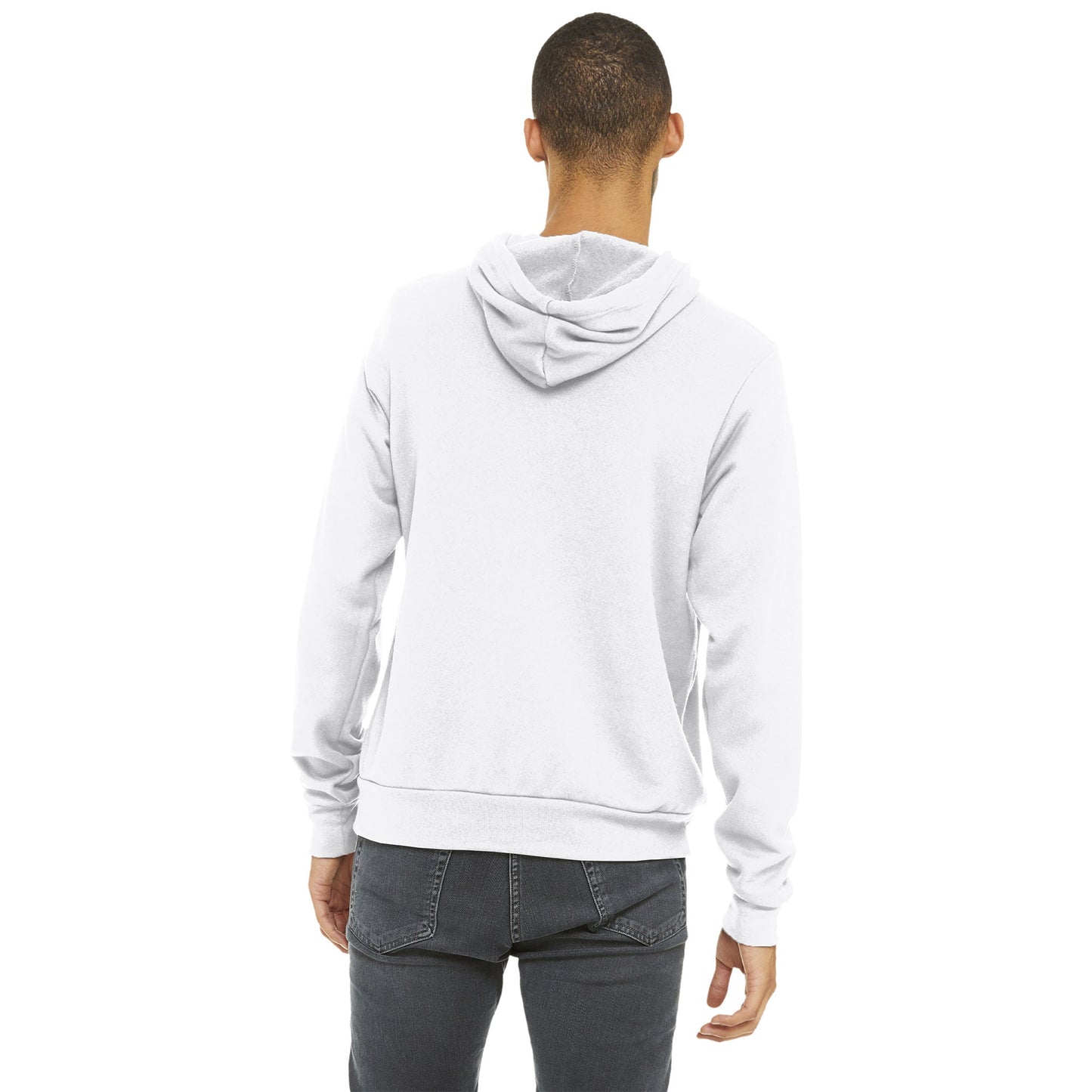 DTG Black Sweatshirts - Bella + Canvas - Cozy Fleece