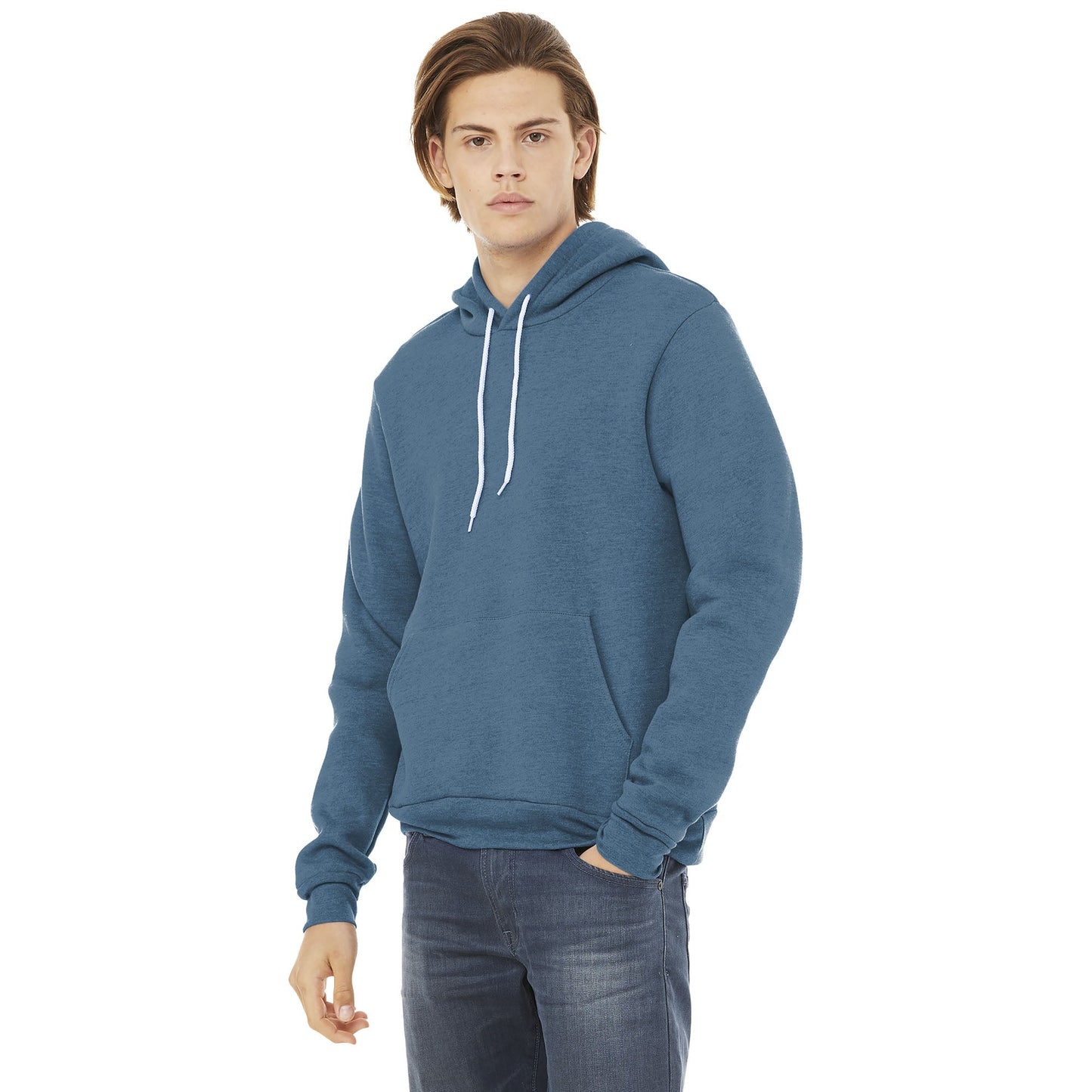 DTG Black Sweatshirts - Bella + Canvas - Cozy Fleece