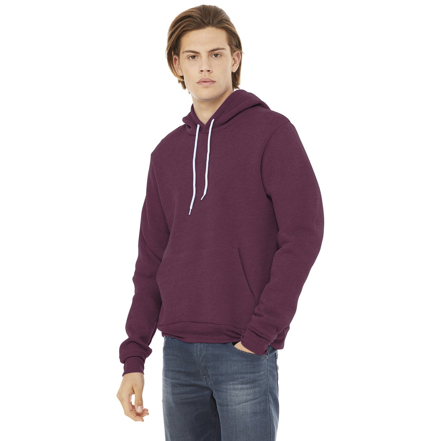 DTG Black Sweatshirts - Bella + Canvas - Cozy Fleece