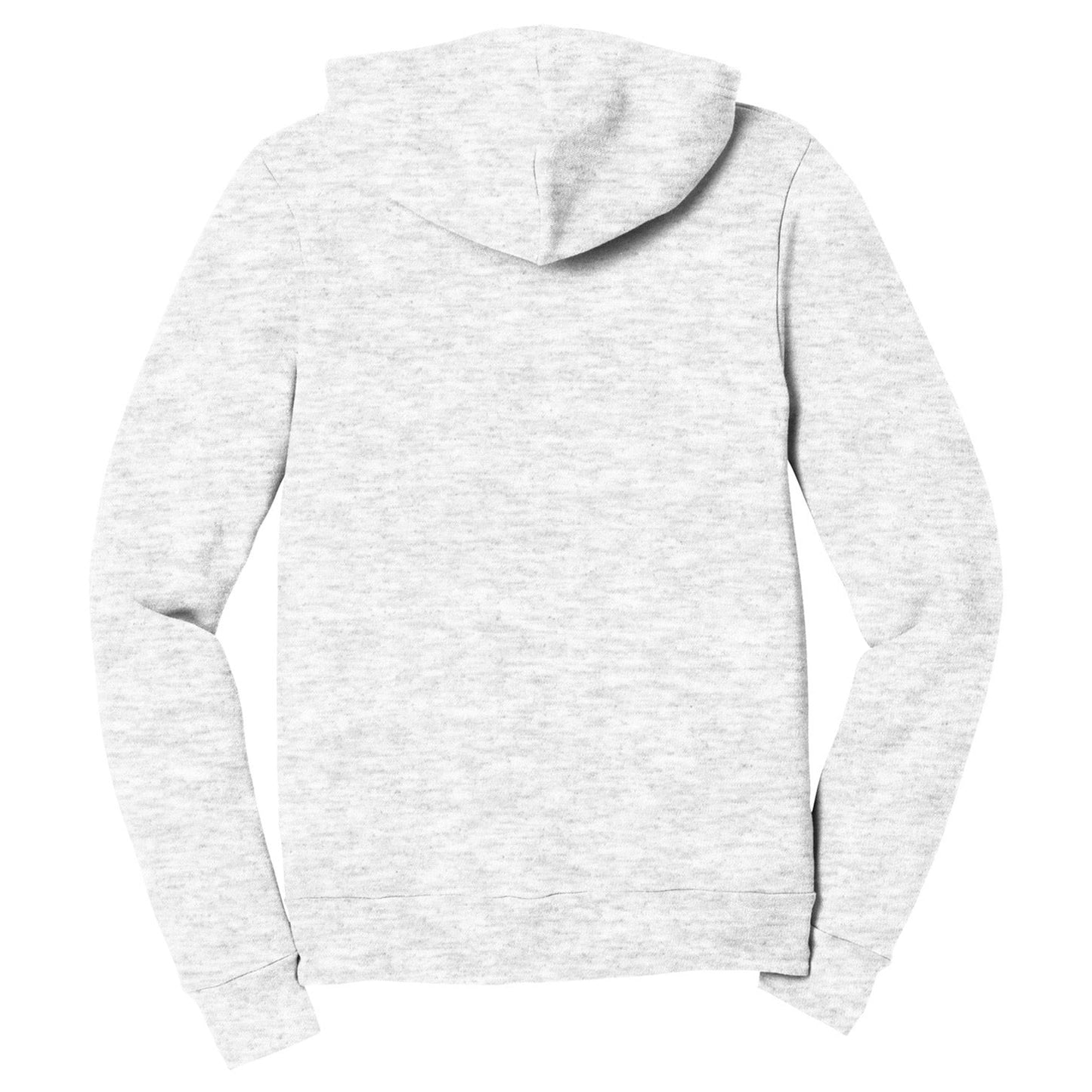 Black Heather Sweatshirt - Bella + Canvas - Full-Zip Fleece