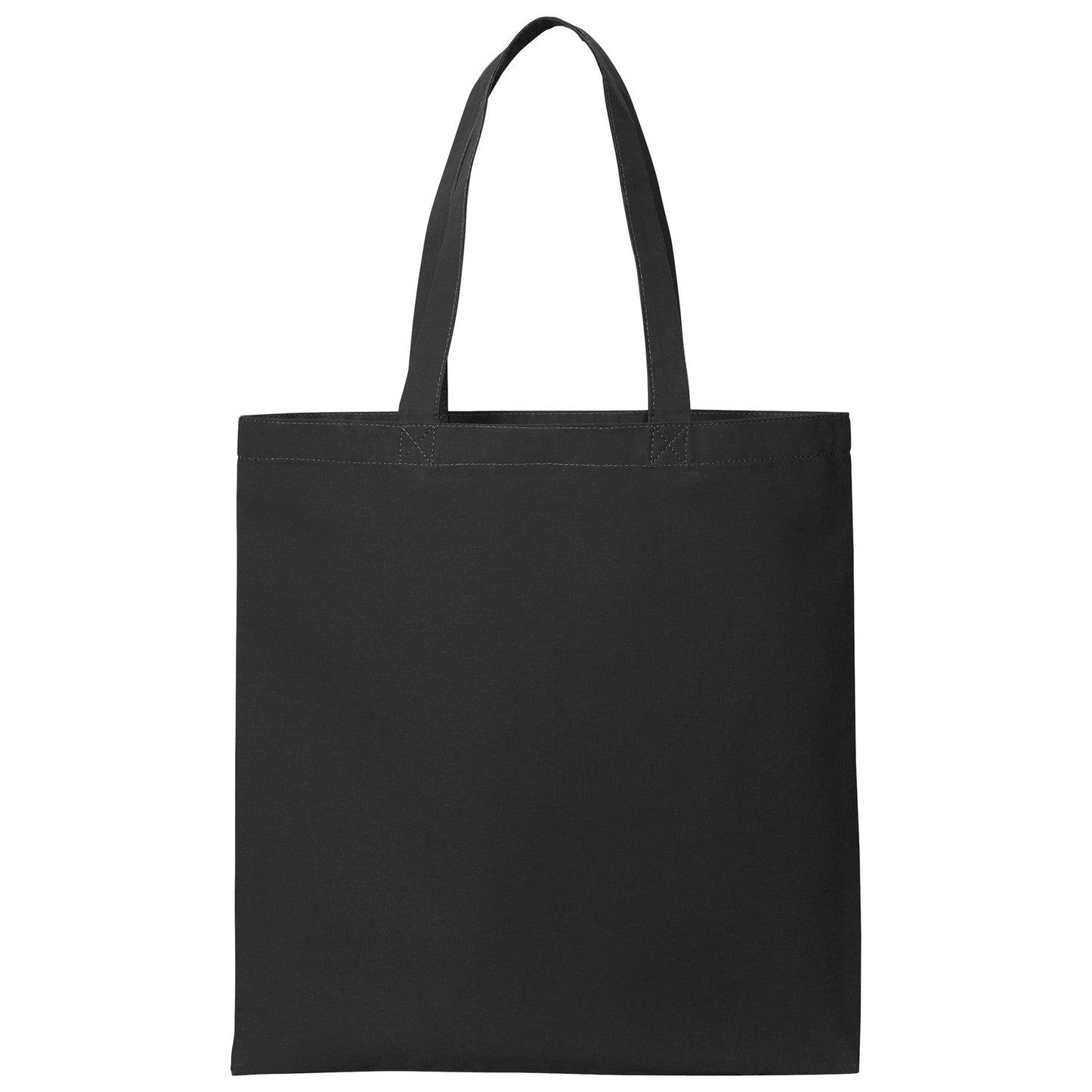Natural Deep Black Tote Bag - Port Authority - Stylish Cotton