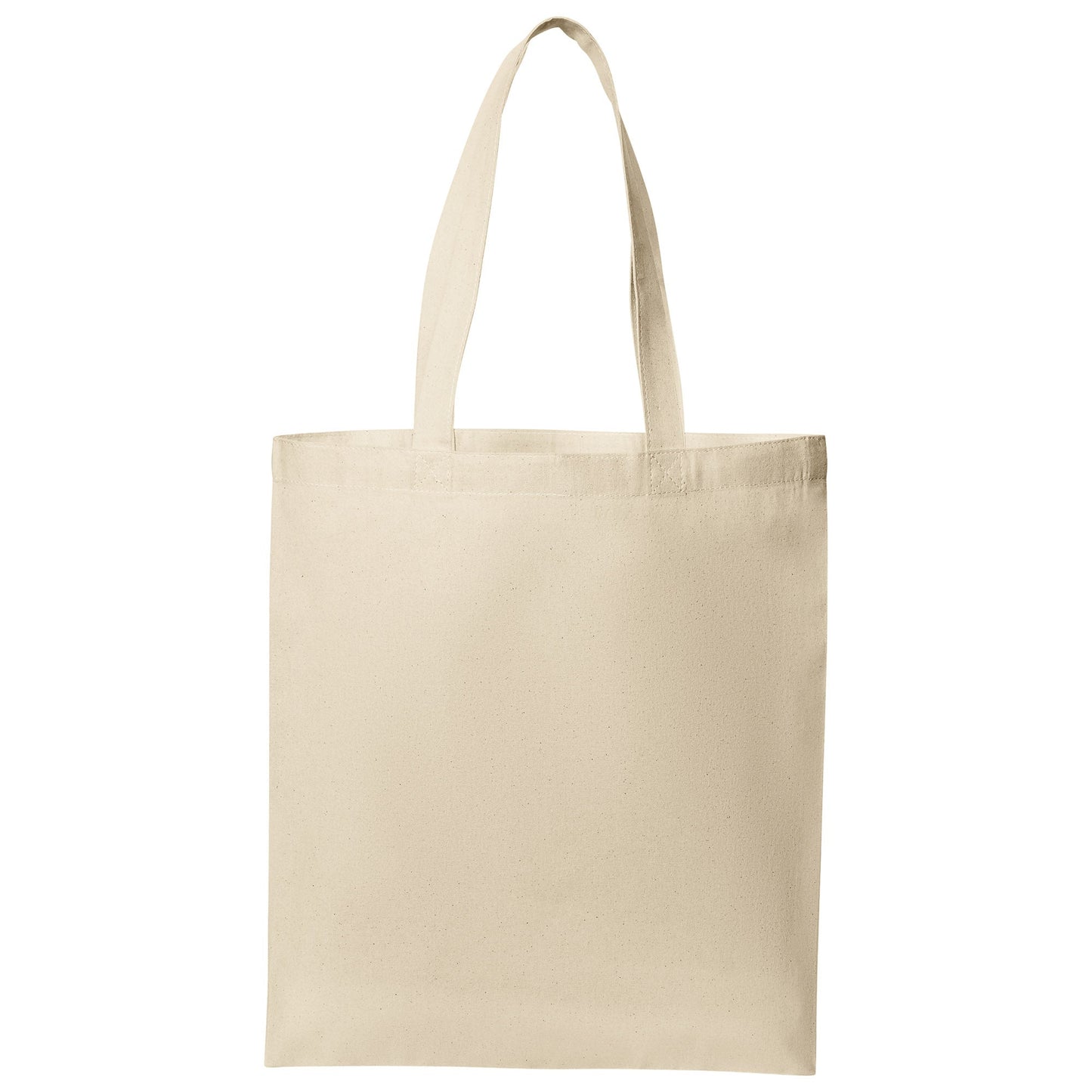 Natural Deep Black Tote Bag - Port Authority - Stylish Cotton