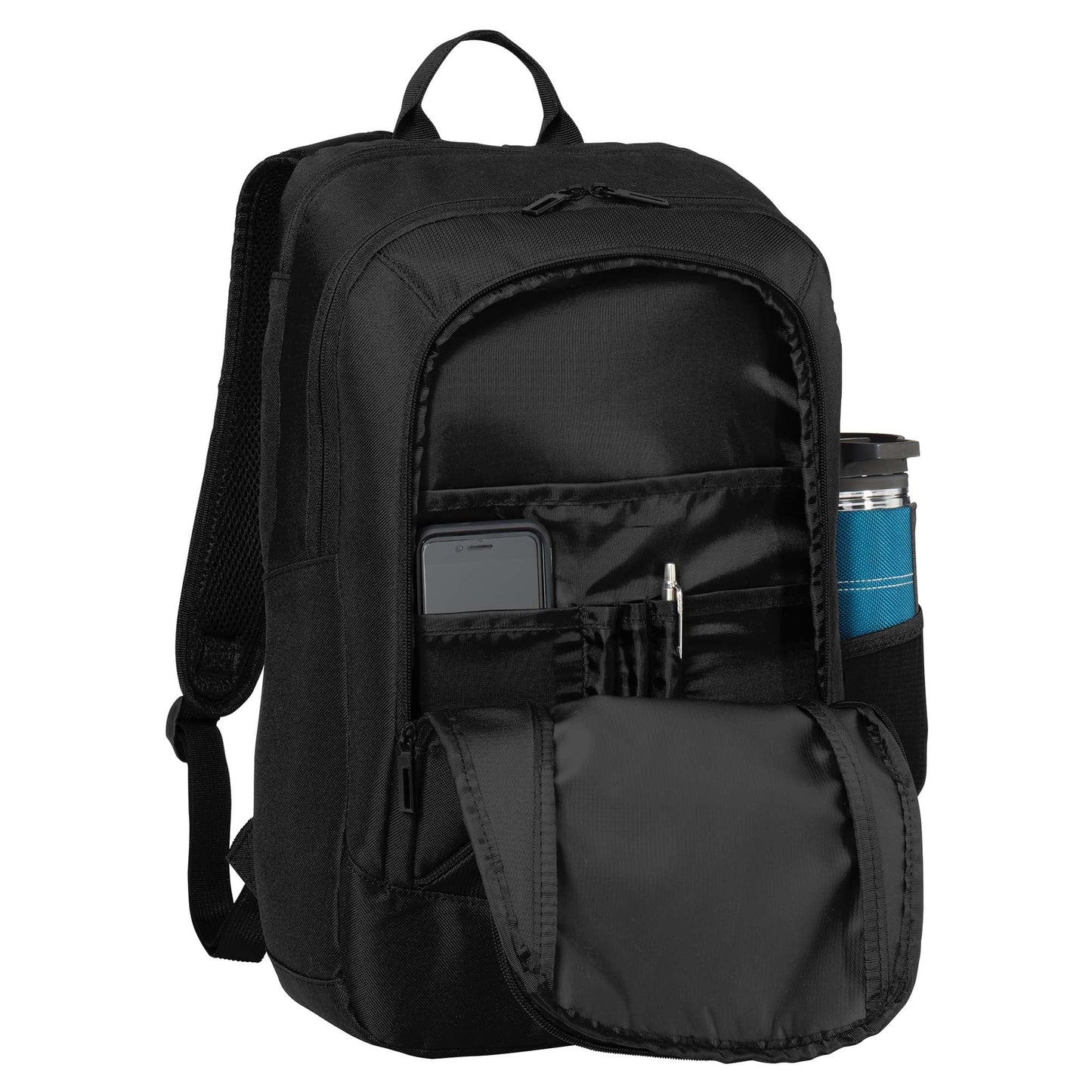 Black Backpack - Port Authority - Spacious Design