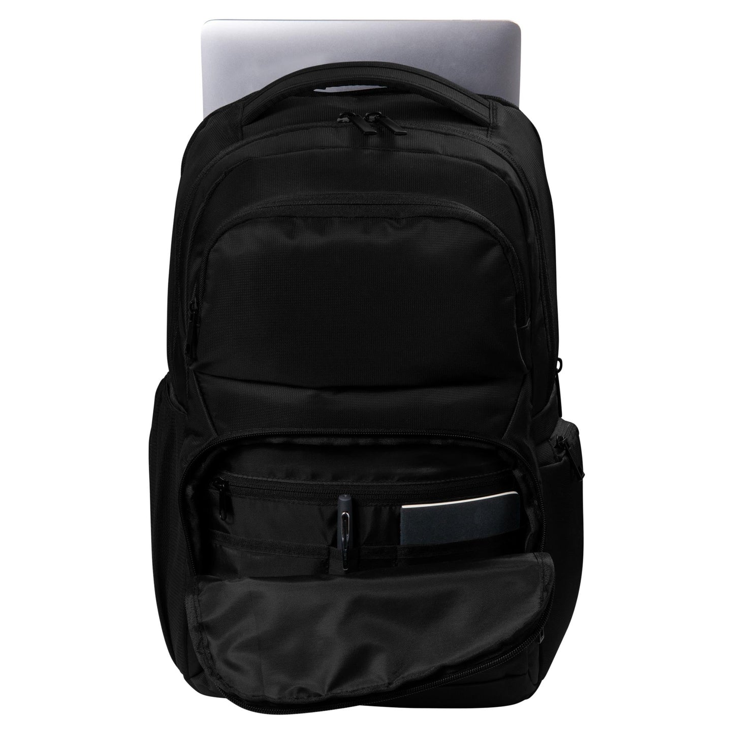 Deep Black Backpack - Port Authority - Organized Space