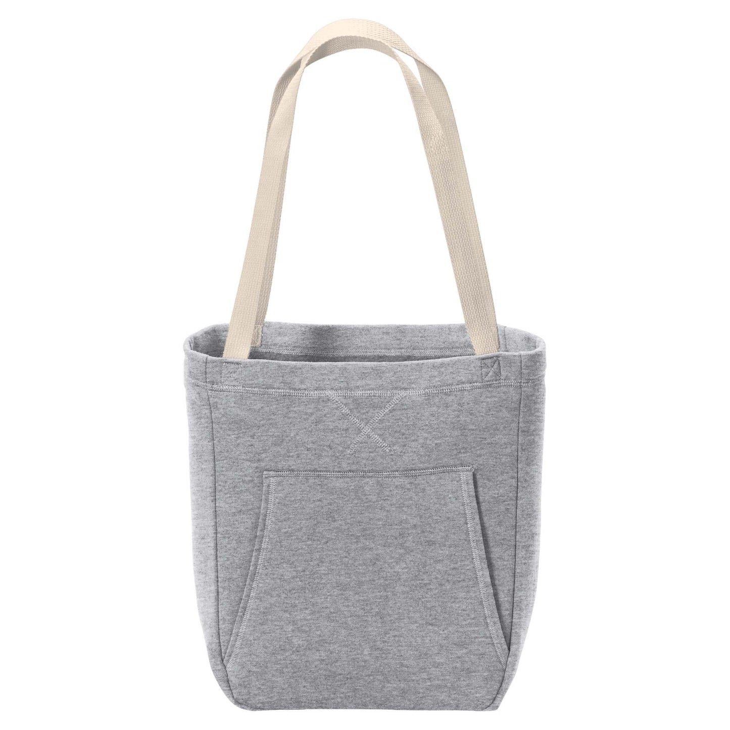 Athletic Heather Tote Bags - Port & Company - Soft Fabric
