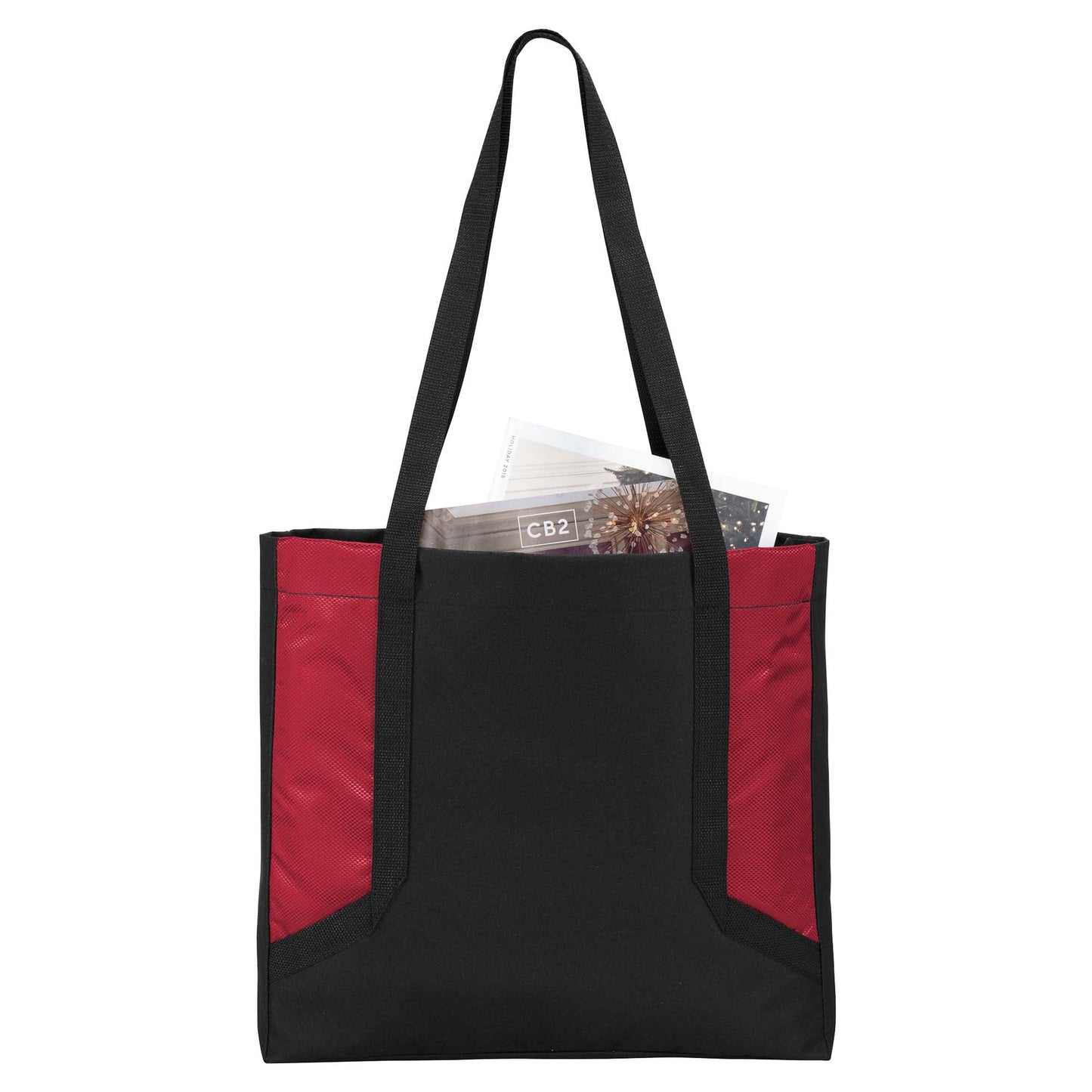 Black Tote Bag - Port Authority - Sturdy Canvas - Durable Design