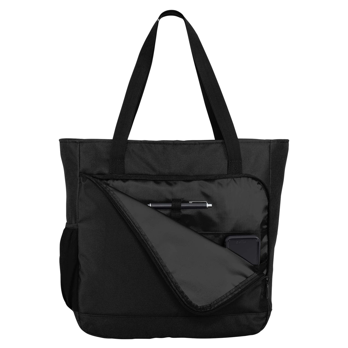 Black Tote Bag - Port Authority - Stylish Design