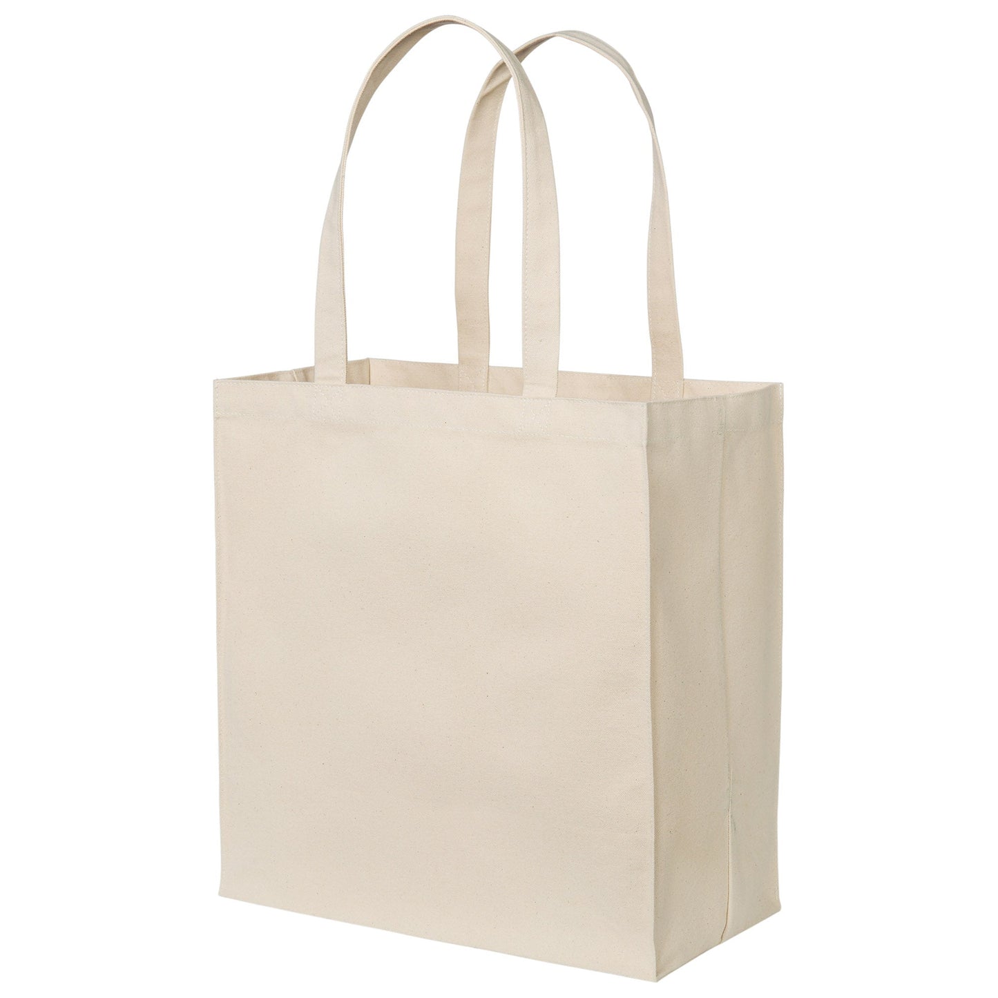 Deep Black Tote Bag - Port Authority - Sturdy Cotton Canvas