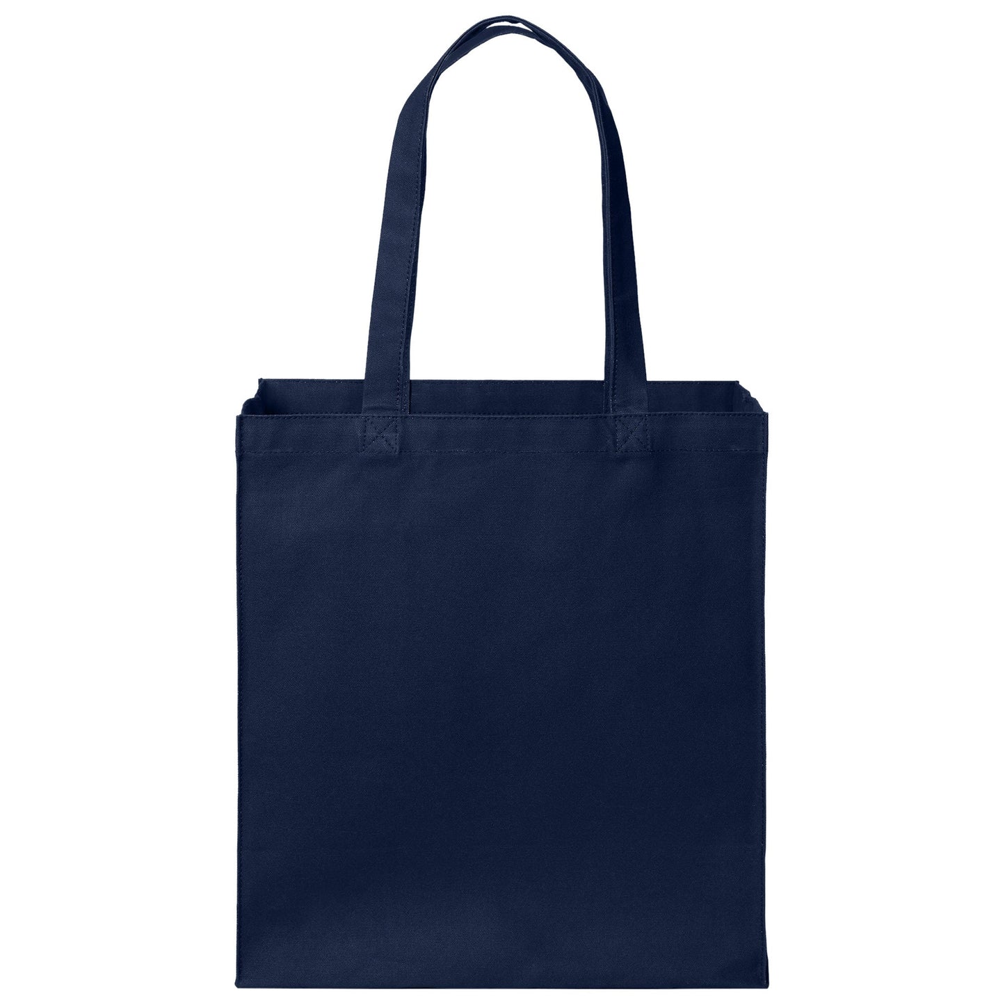 Deep Black Tote Bag - Port Authority - Sturdy Cotton Canvas